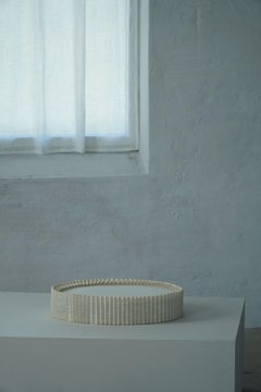 1950s Mid Century Modern Ceiling / Wall Sconce in Linen, Made in Sweden