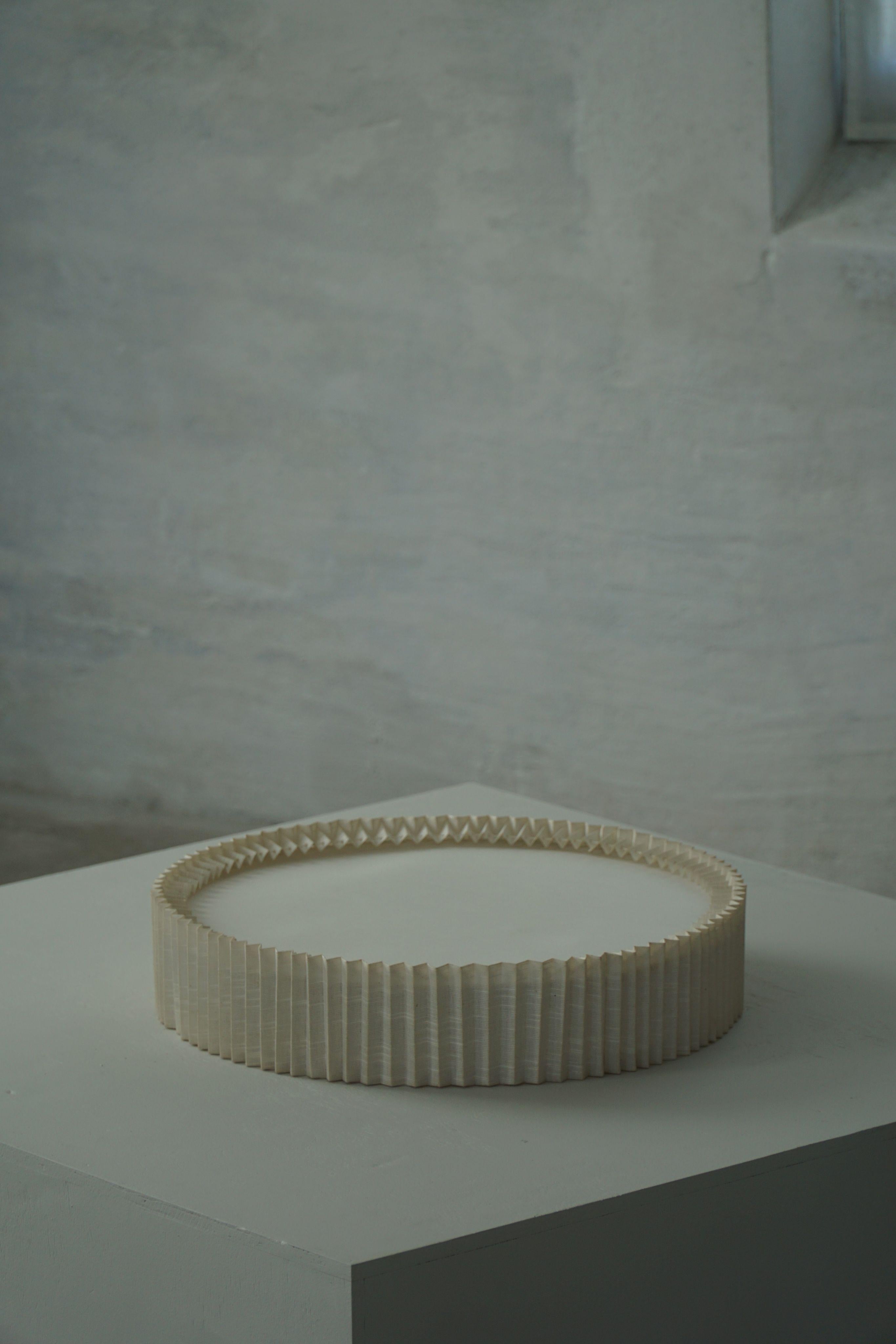 1950s Mid Century Modern Ceiling / Wall Sconce in Linen, Made in Sweden In Good Condition For Sale In Odense, DK