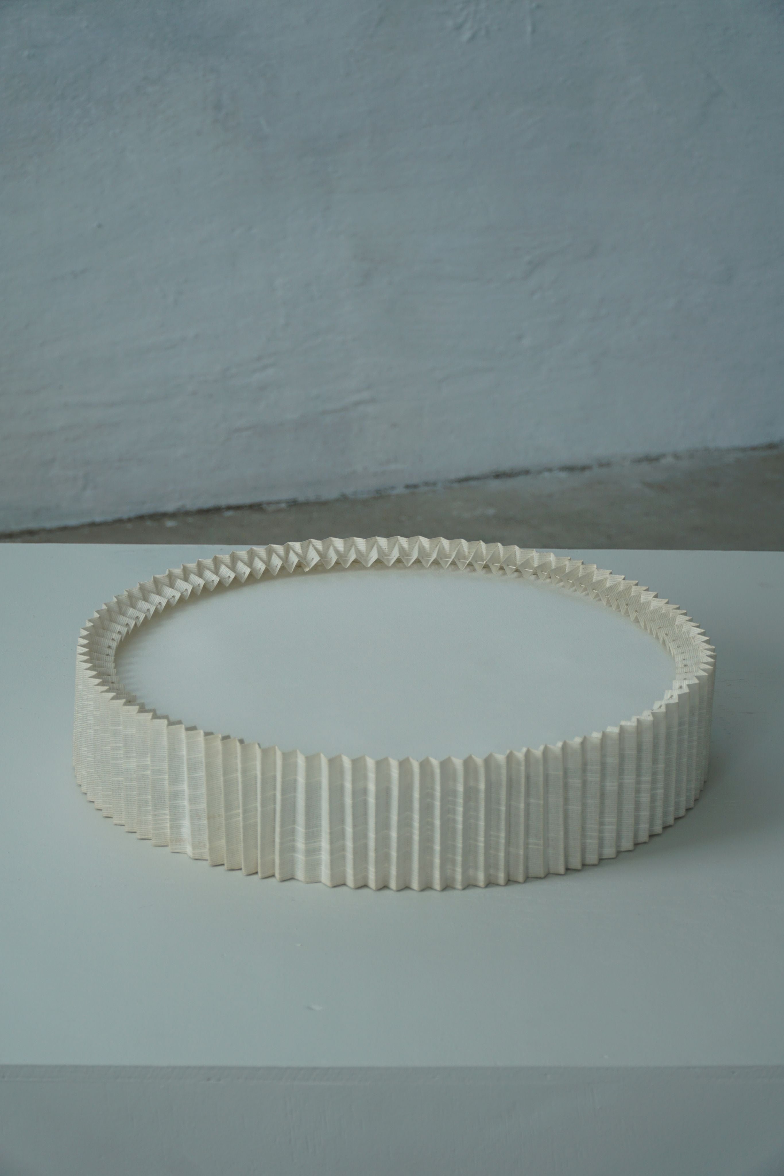 20th Century 1950s Mid Century Modern Ceiling / Wall Sconce in Linen, Made in Sweden For Sale