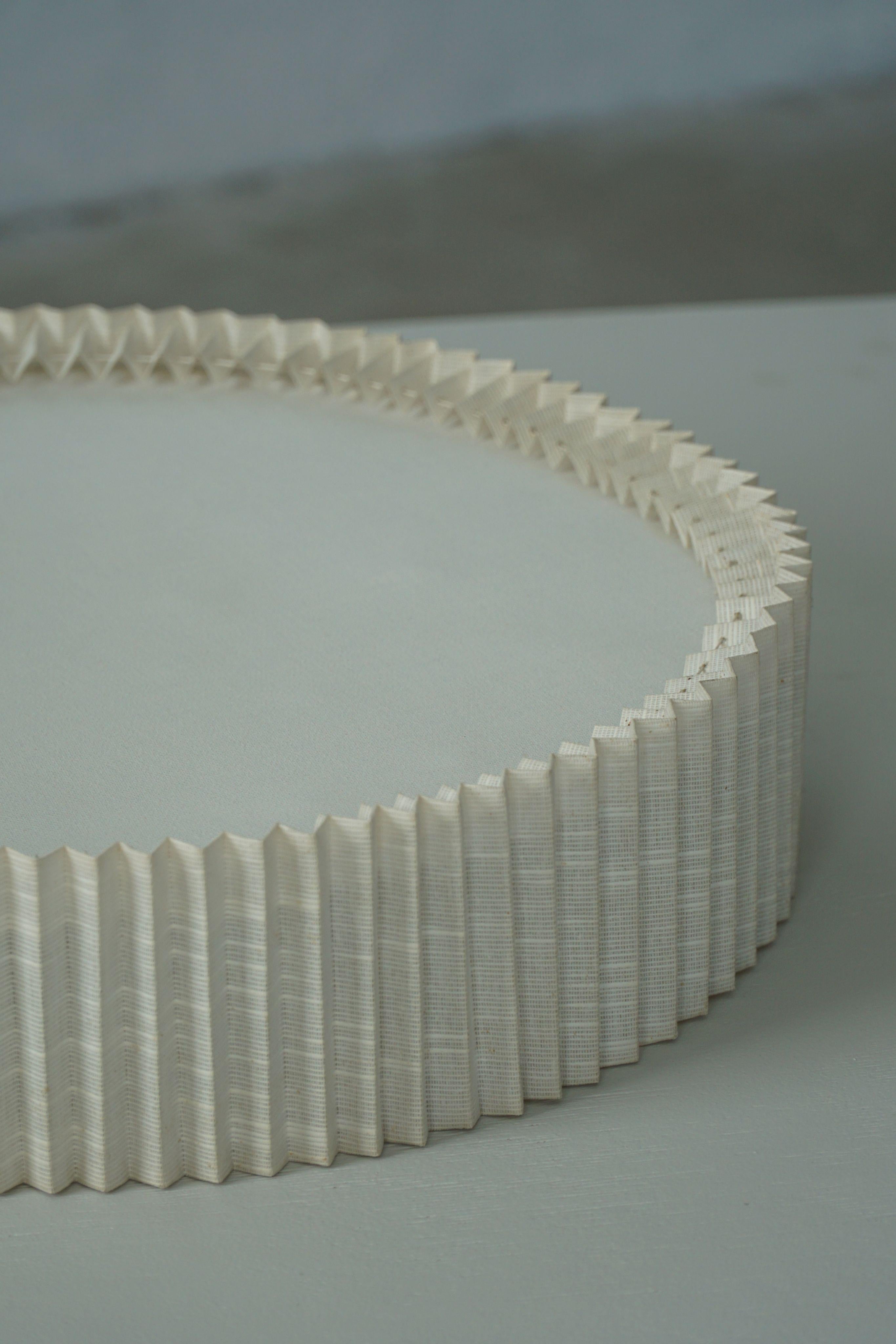 1950s Mid Century Modern Ceiling / Wall Sconce in Linen, Made in Sweden For Sale 1