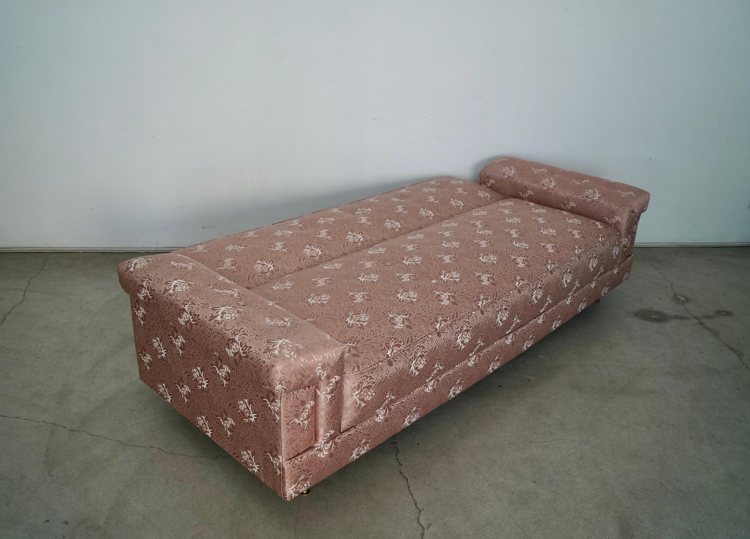 1950's Mid-Century Modern Folding Daybed / Sofa For Sale 6