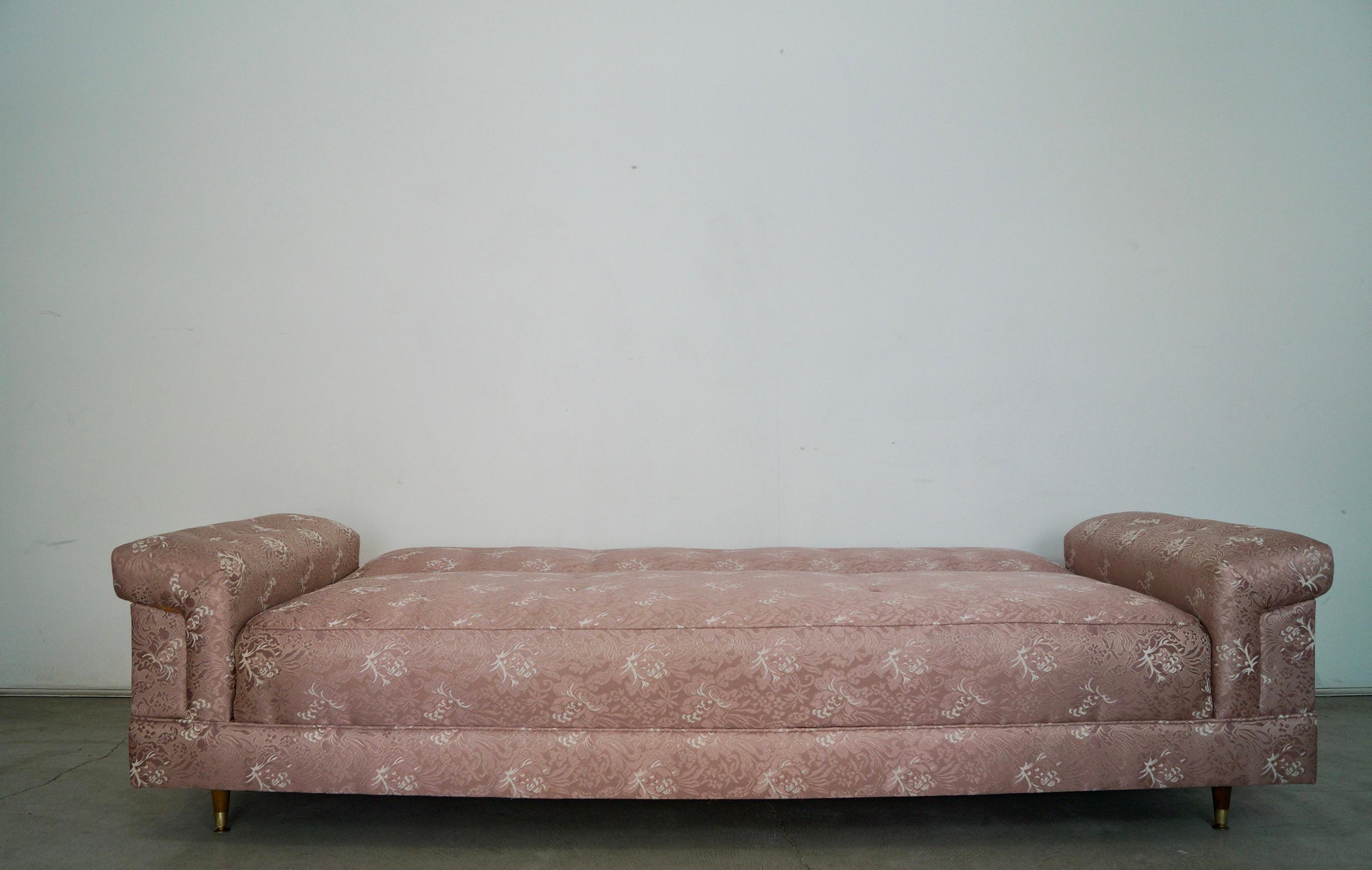 Mid-Century Modern Canapé / lit de jour pliant The MODERNITY des années 50 en vente