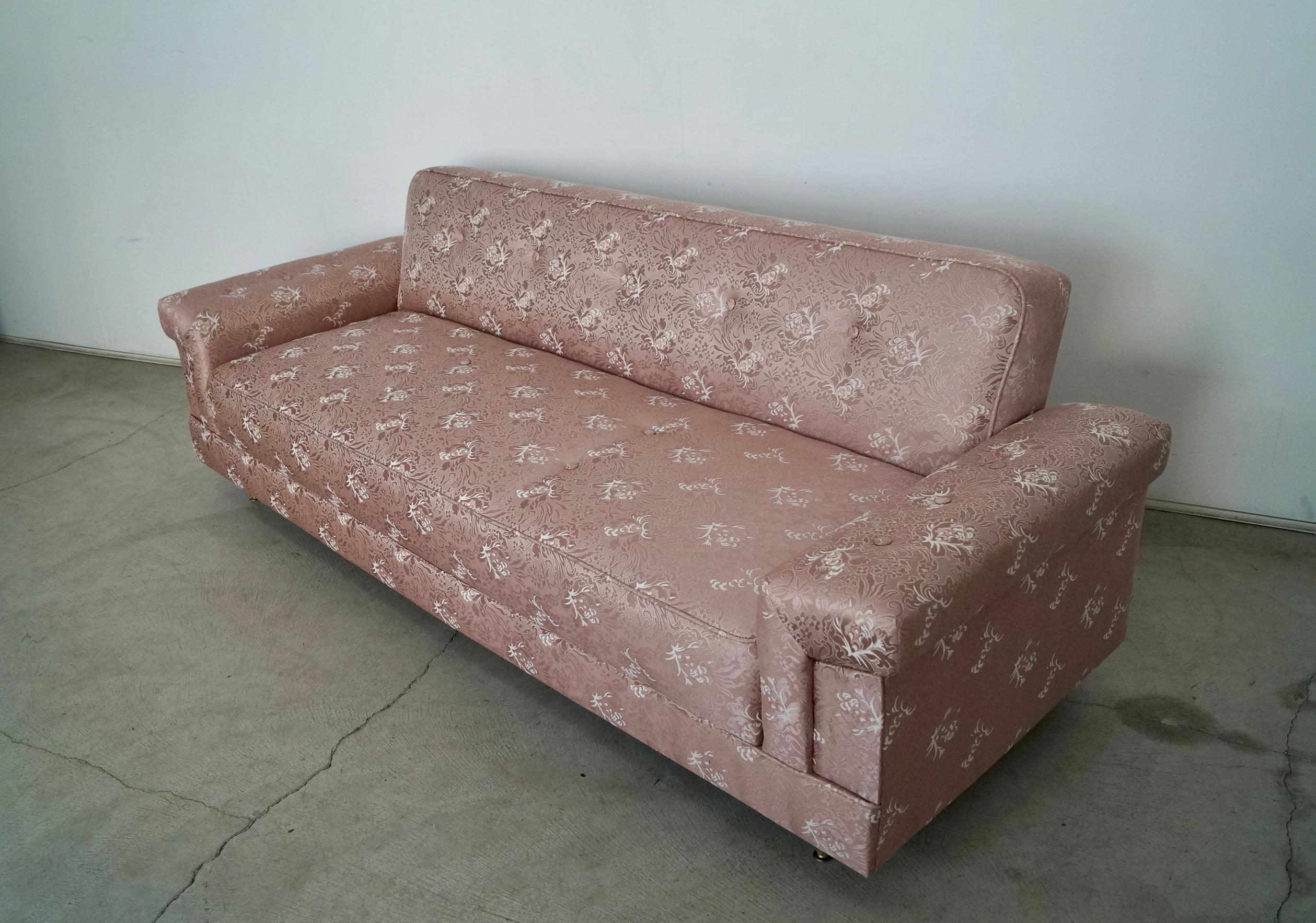 American 1950's Mid-Century Modern Folding Daybed / Sofa For Sale