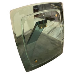 1950s Mid-Century Modern Green Nilo Glass Picture Frame by Fontana Arte