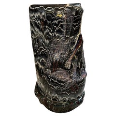 1950s Mid-Century Modern Hand-Crafted Huge Ceramic Vase by San Polo Venezia