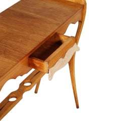 1950s Mid-Century Modern Console Ico Parisi La Permanente Mobili Cantu in maple