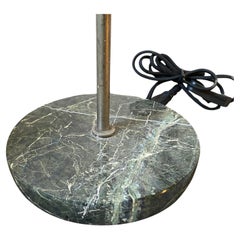 1950s, Mid-Century Modern Industrial Marble and Copper Italian Table Lamp
