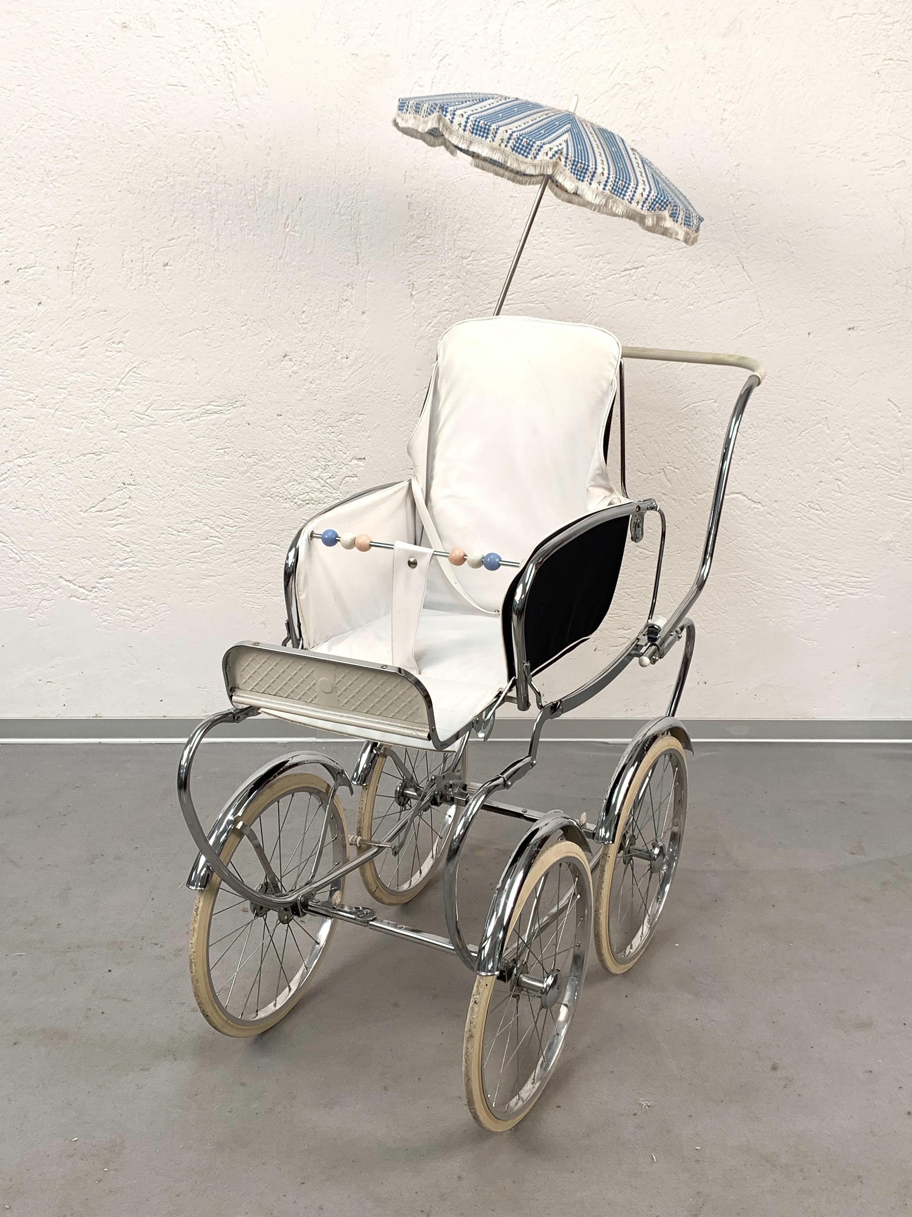 vintage baby stroller 1970s