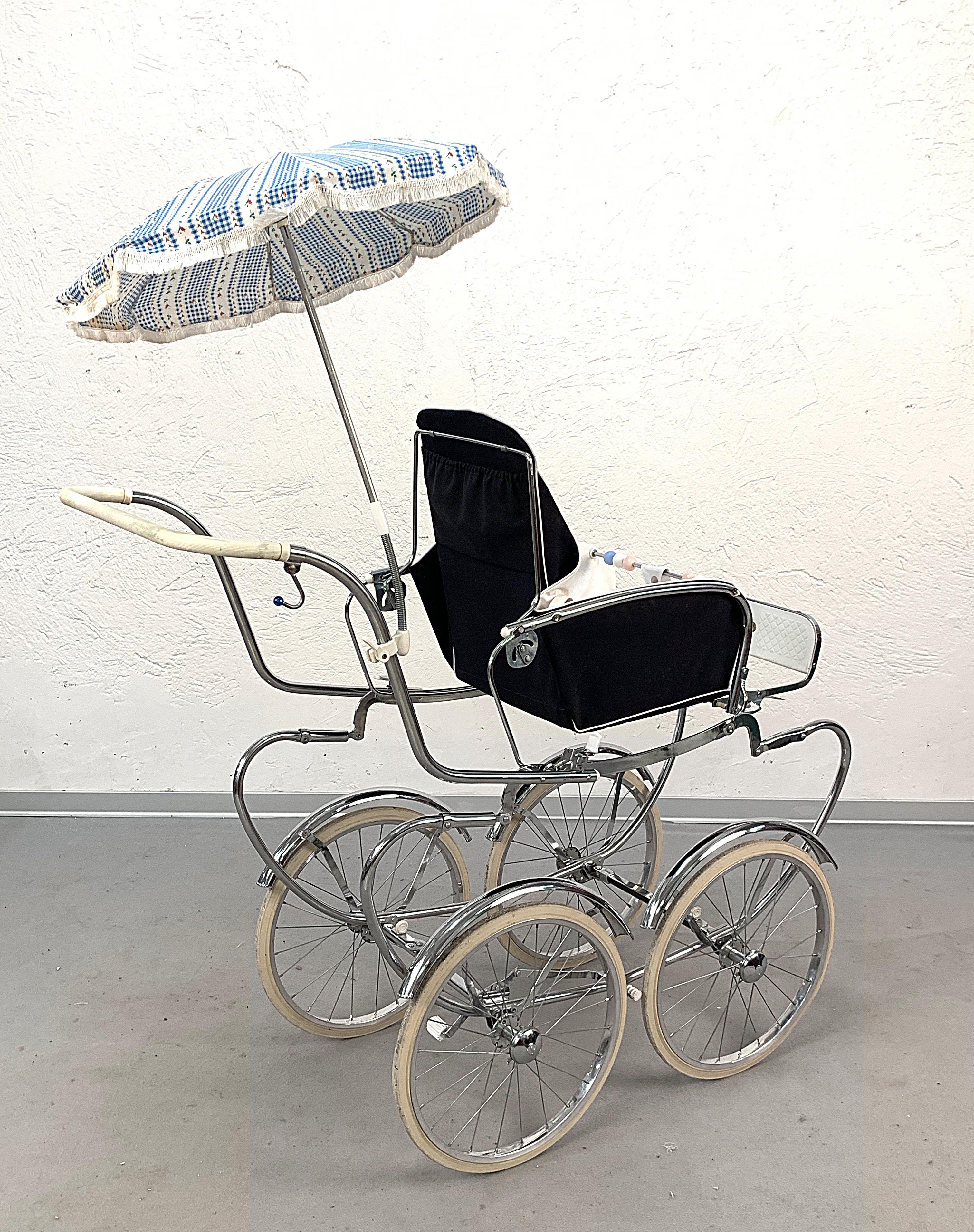 vintage baby stroller