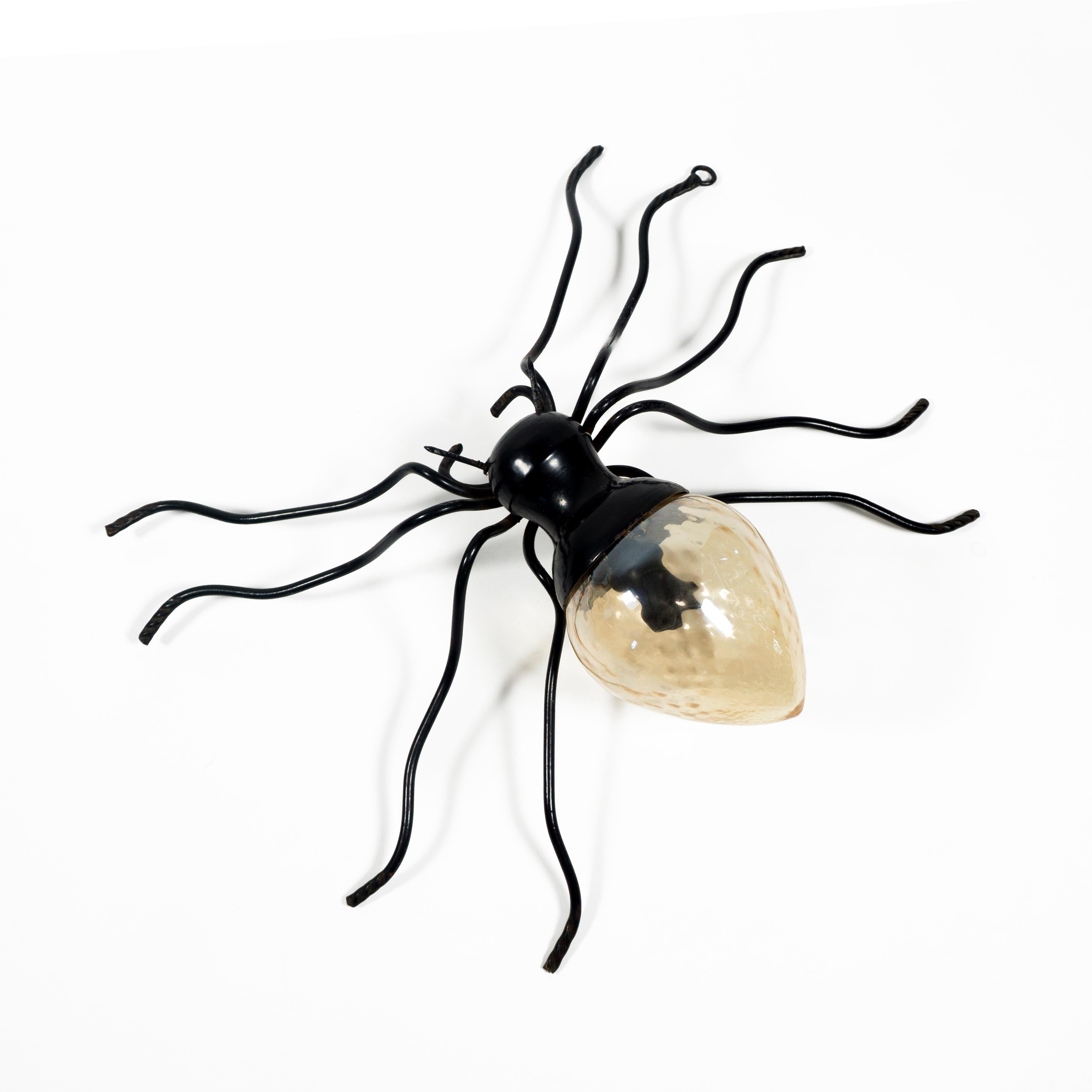 1960s Mid-Century Modern Italienisch Murano Glas Spider Wandleuchte Sconce (20. Jahrhundert) im Angebot