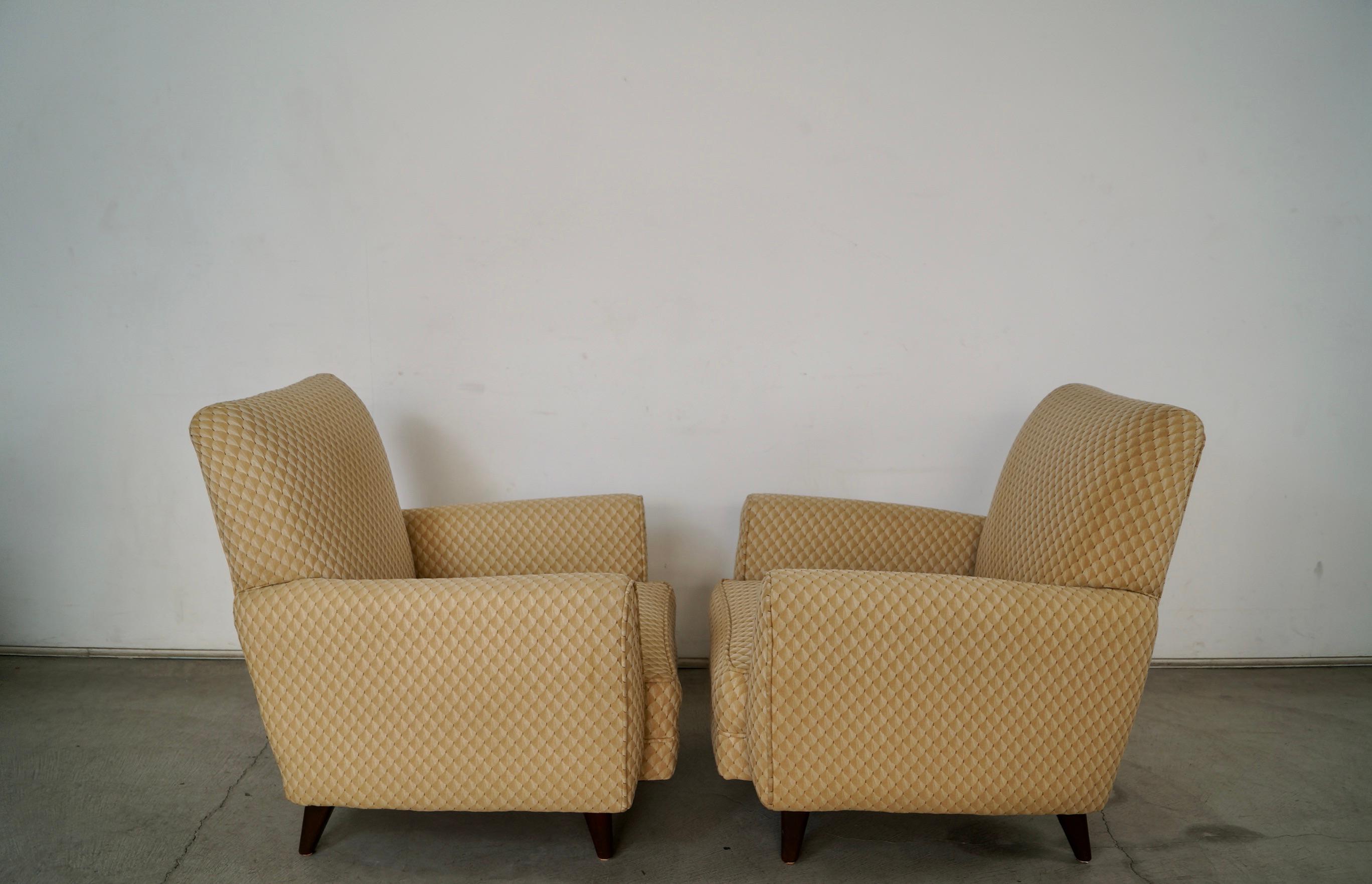 Sedie da salotto in stile Jens Risom del 1950, metà del secolo scorso - una coppia in vendita 6