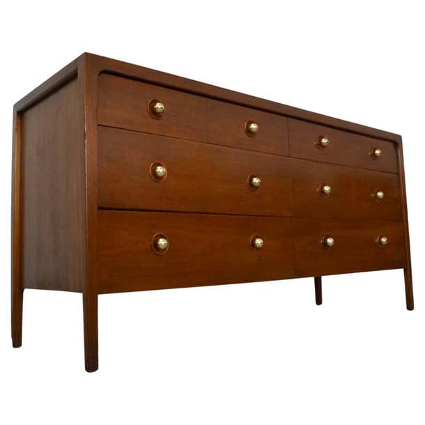 1950's MidCentury Modern John Van Koert Drexel Dresser at 1stDibs