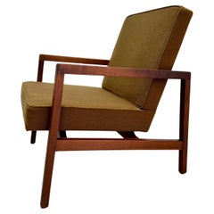 1950s Mid-Century Modern Lewis Butler for Knoll Walnut Lounge Chair