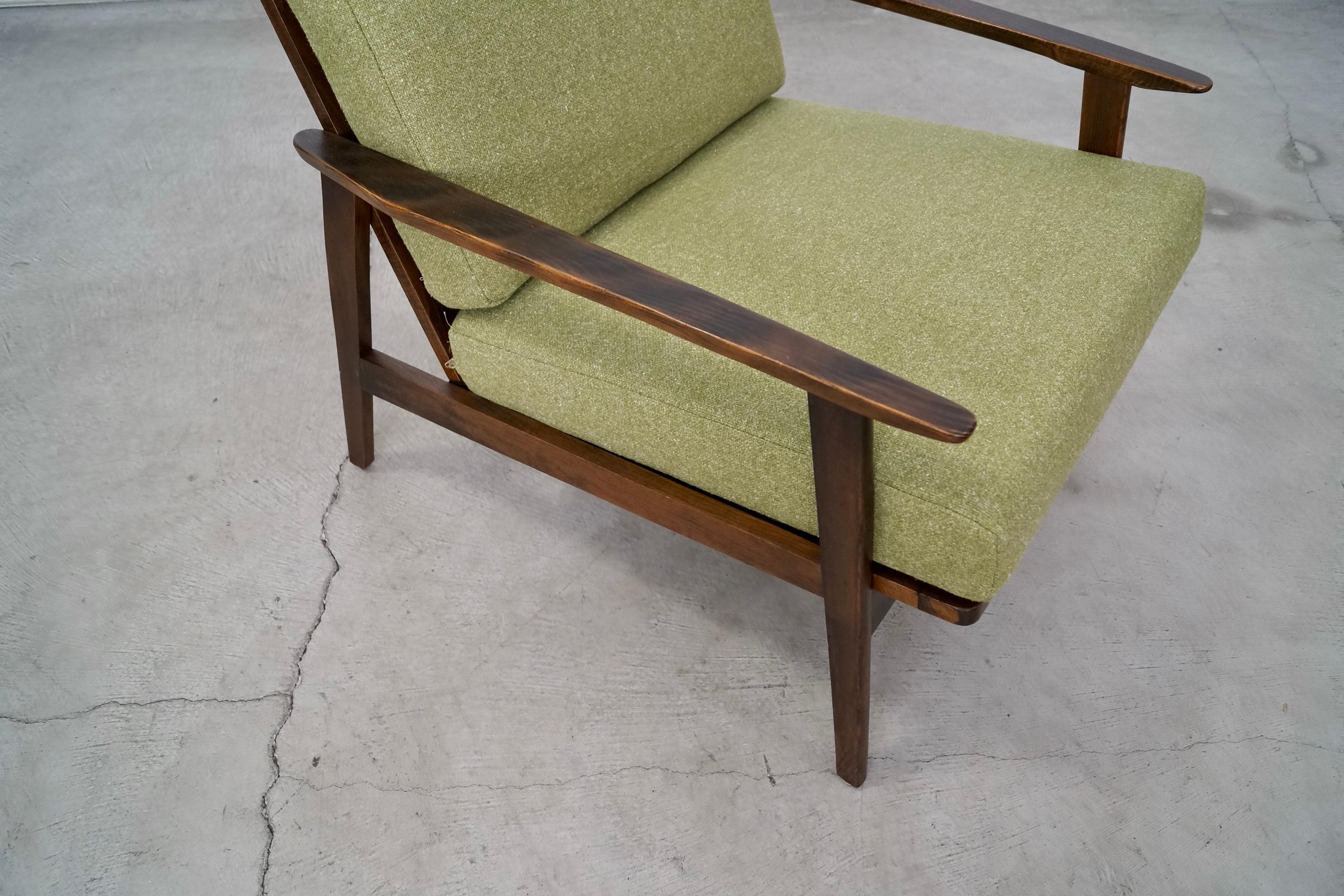 Fauteuil de salon mi-siècle moderne des années 1950 en vente 12