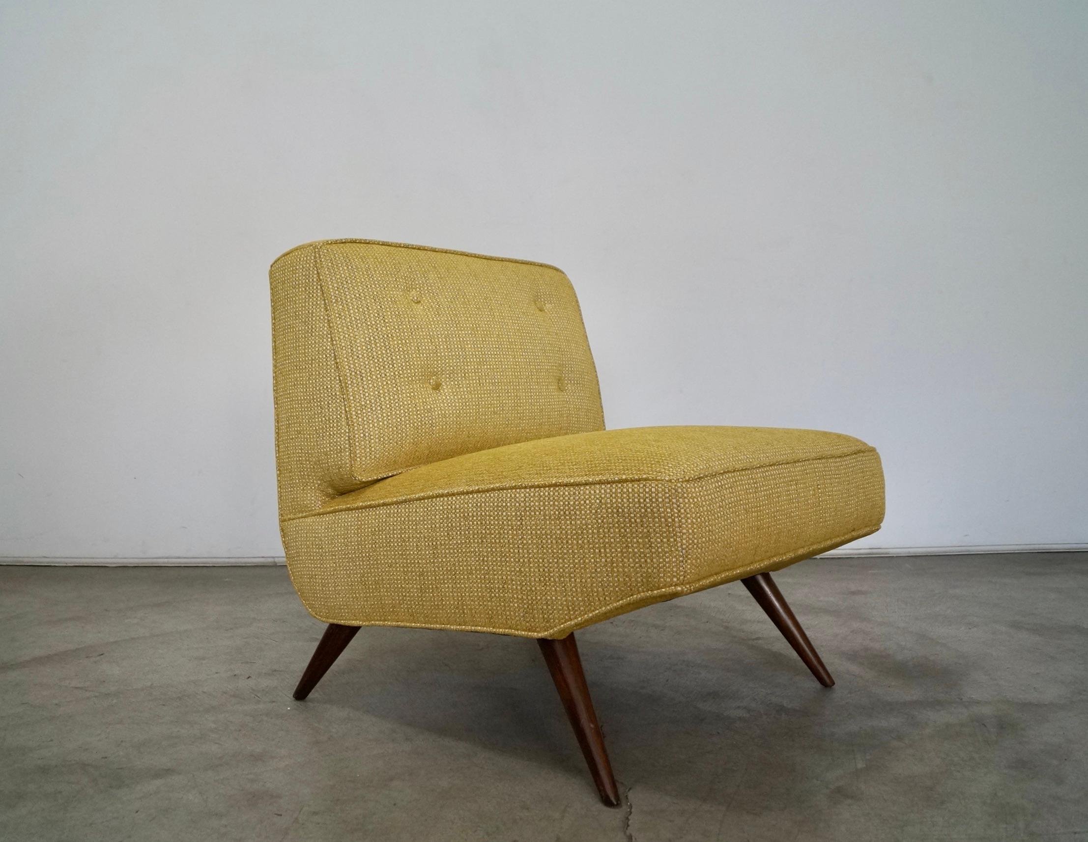1950's Mid-Century Modern Lounge Chair im Angebot 3
