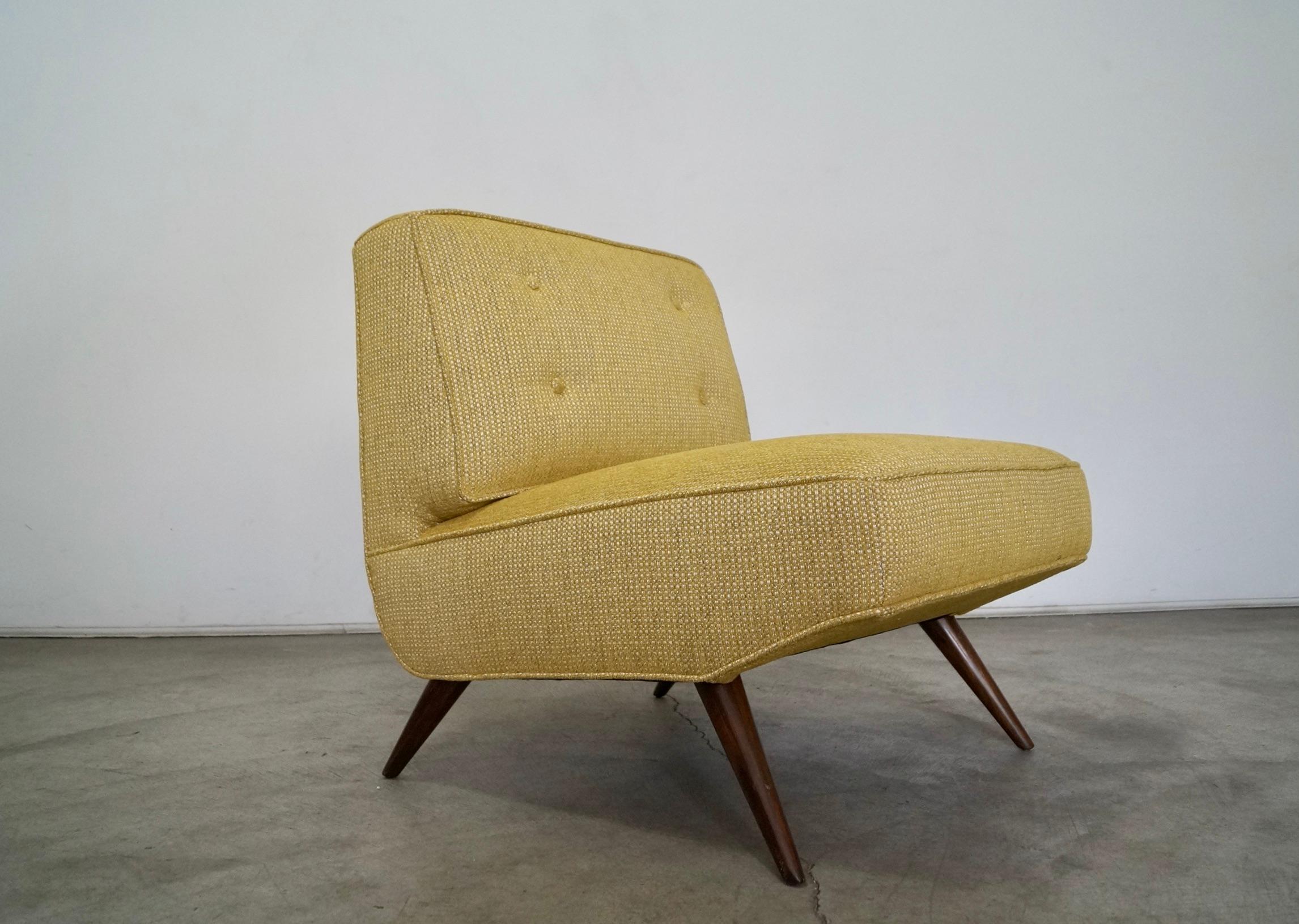 1950's Mid-Century Modern Lounge Chair im Angebot 5