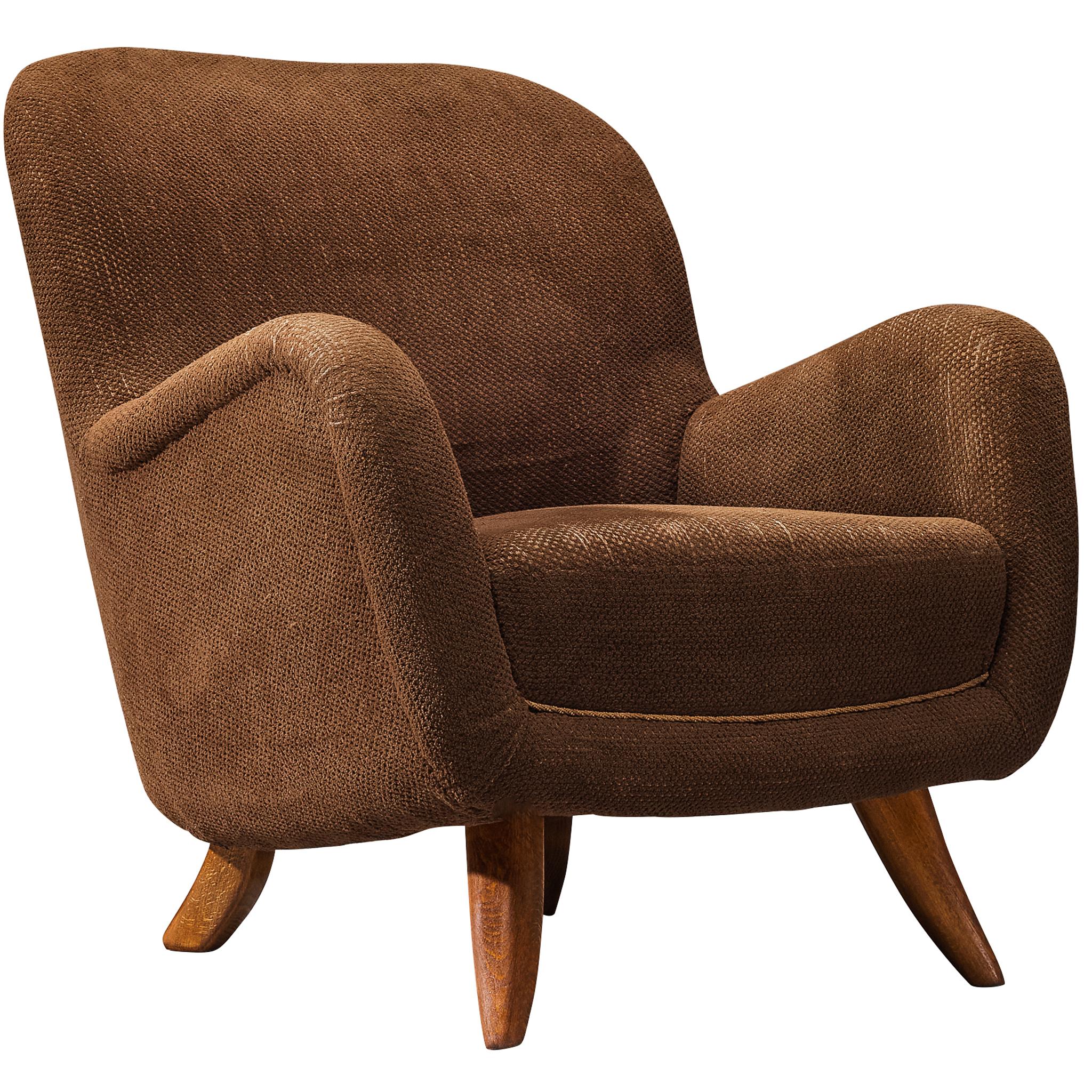 1950s Mid-Century Modern Lounge Chair For Sale