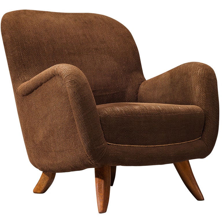 1950s Mid-Century Modern Lounge Chair