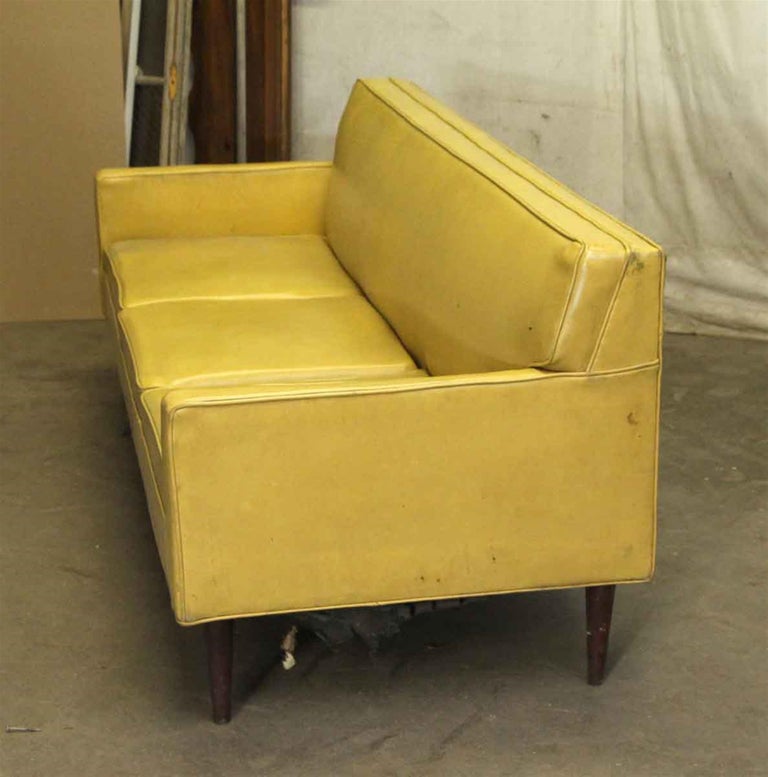 1950s Mid-Century Modern Mustard Yellow Couch For Sale at 1stDibs | mid ...