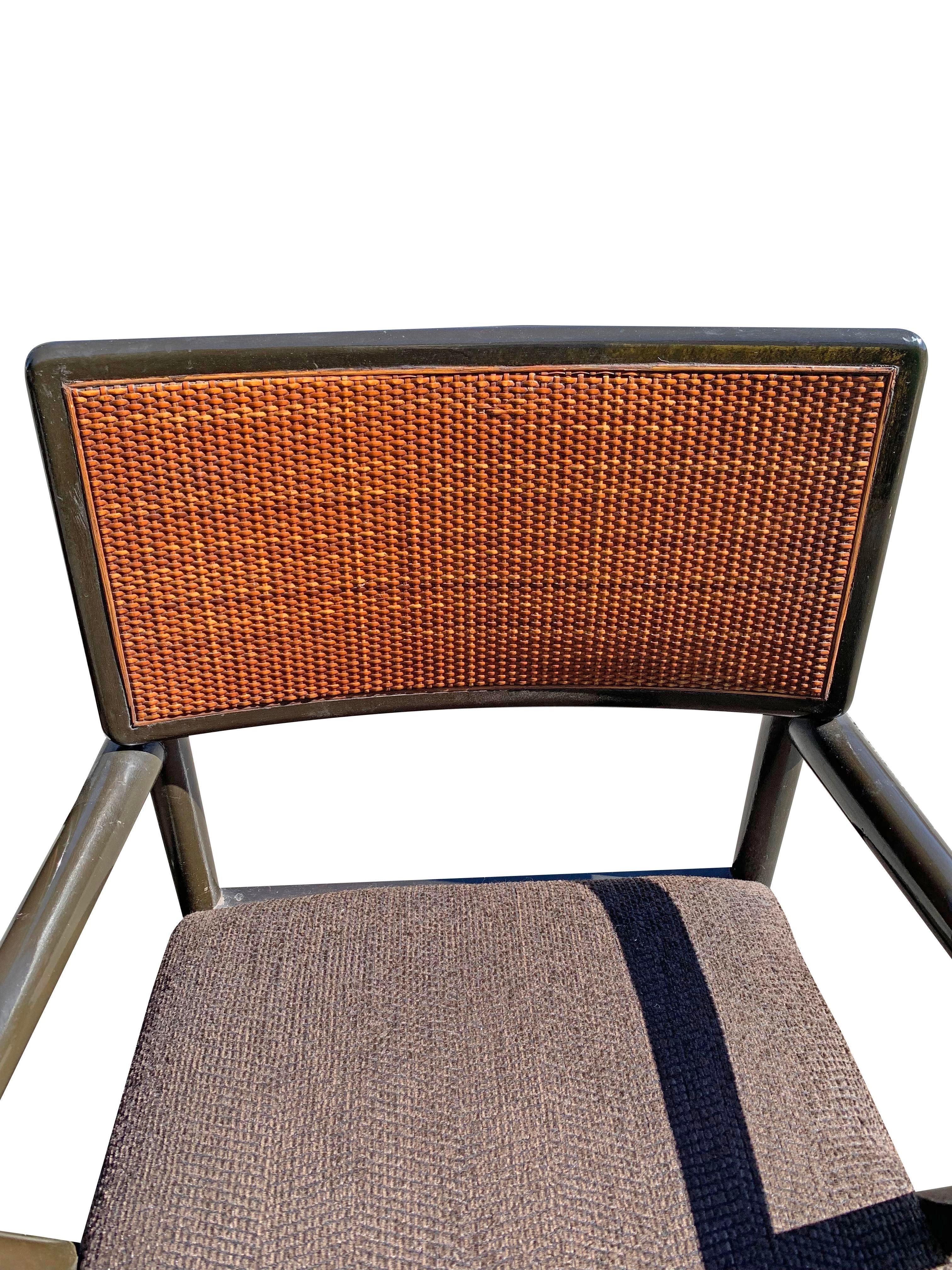 Mid-Century Modern 1950s Mid Century Modern Paul Frankl for John Stuart Paire de chaises Z Style
