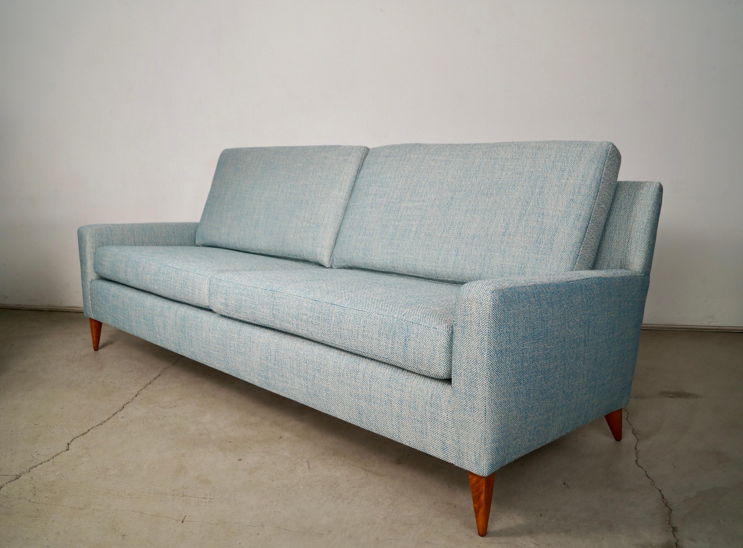 Tissu 1950's Mid-Century Modern Paul McCobb Planner Group Sofa en vente