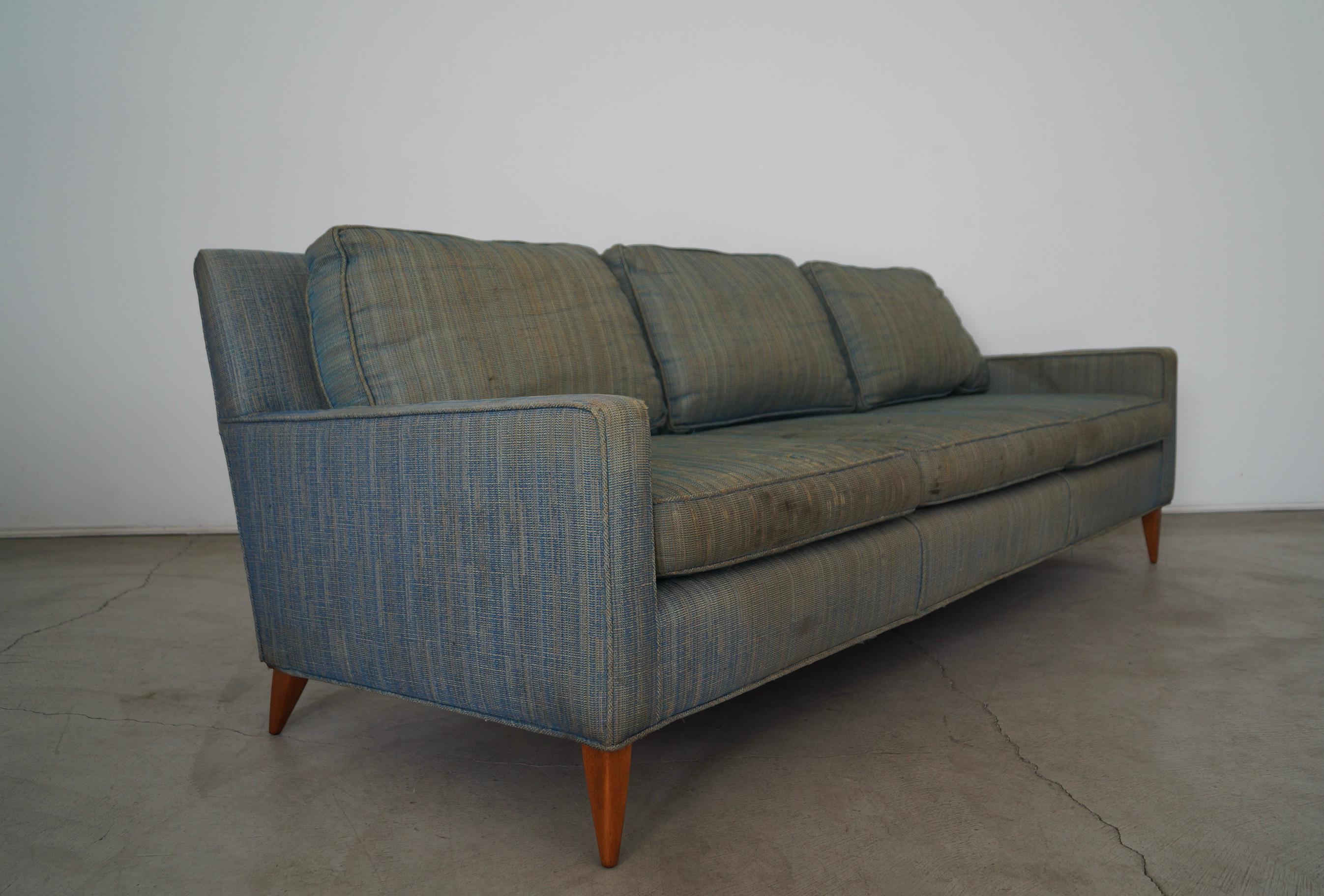 1950's Mid-Century Modern Paul McCobb Sofa For Sale 3