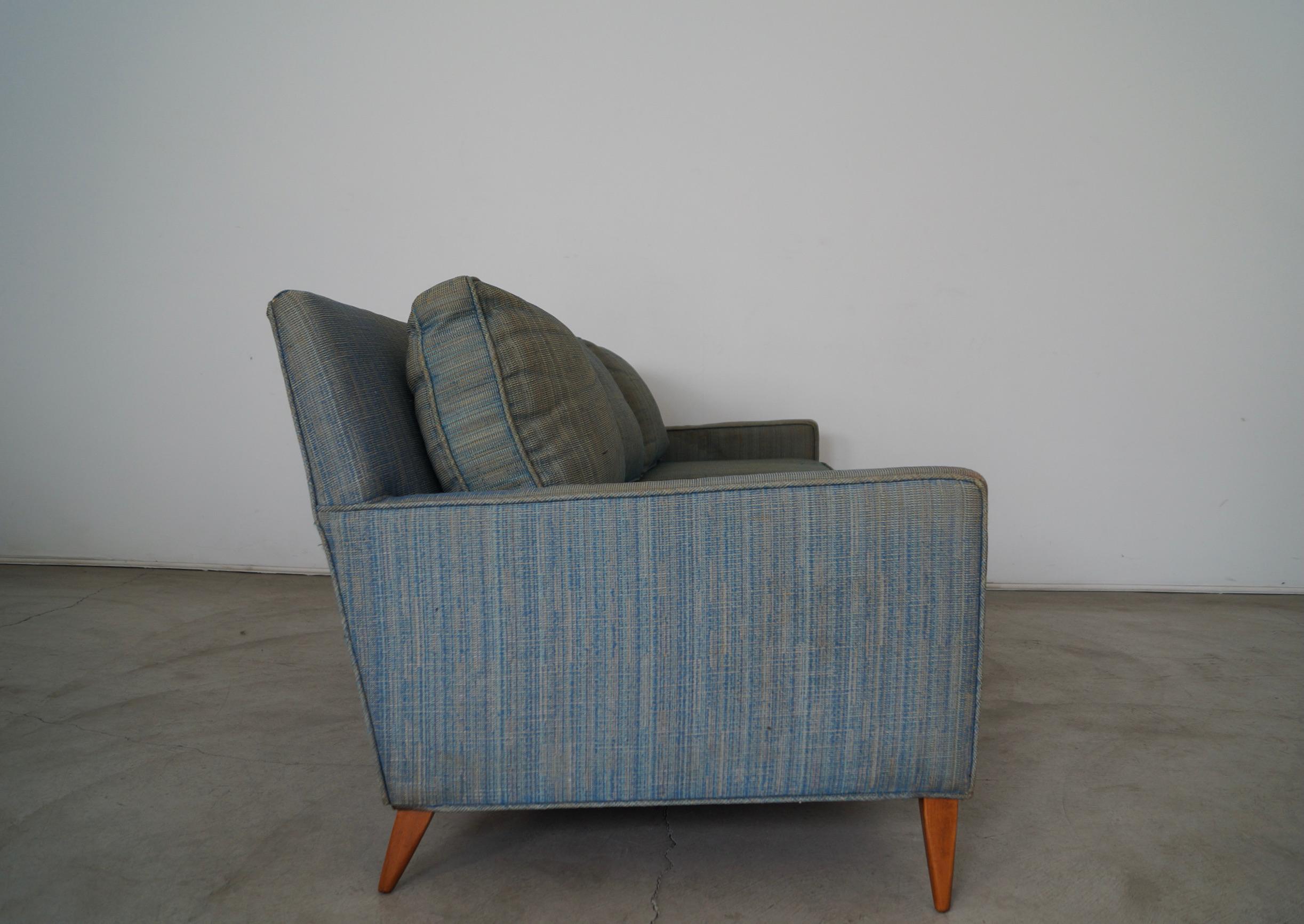 1950's Mid-Century Modern Paul McCobb Sofa For Sale 7