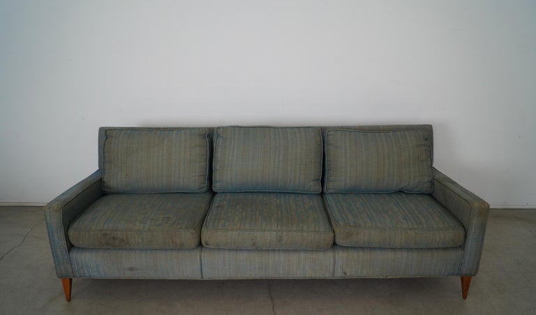 American 1950's Mid-Century Modern Paul McCobb Sofa For Sale