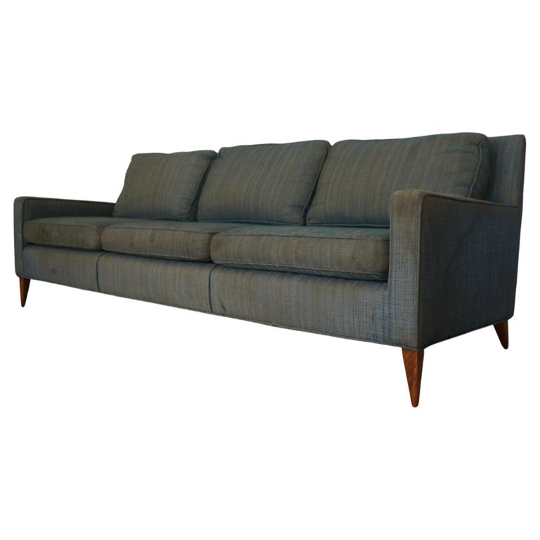 Mid Century Wood Frame Couch - 840 For Sale on 1stDibs | wooden couch frame