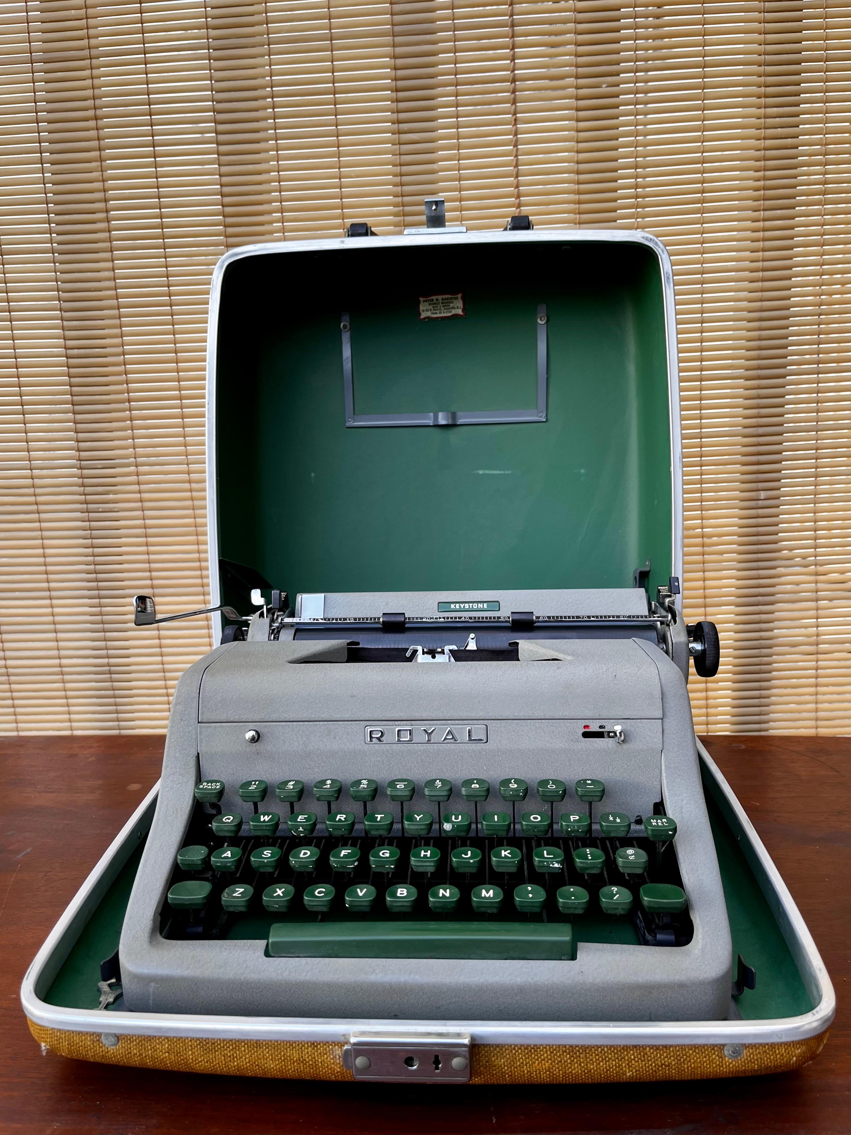 royal keystone typewriter