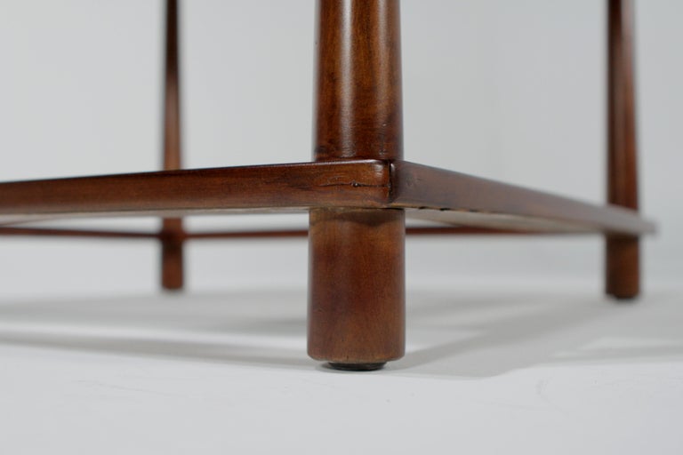 Wood 1950s Mid-Century Modern T. H. Robsjohn Gibbings for Widdicomb Square Table For Sale