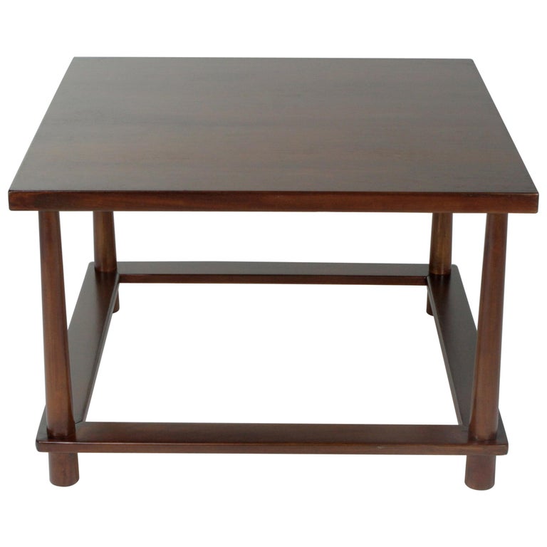 1950s Mid-Century Modern T. H. Robsjohn Gibbings for Widdicomb Square Table For Sale