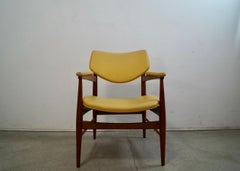 1950's Mid-Century Modern Walnut Armchair by Thonet