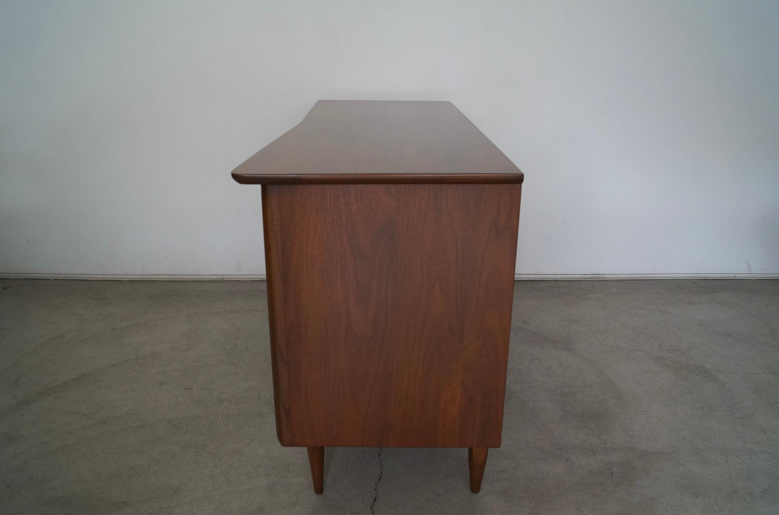 Mid-20th Century 1950's Mid-Century Modern Walnut Kent Coffey Dresser