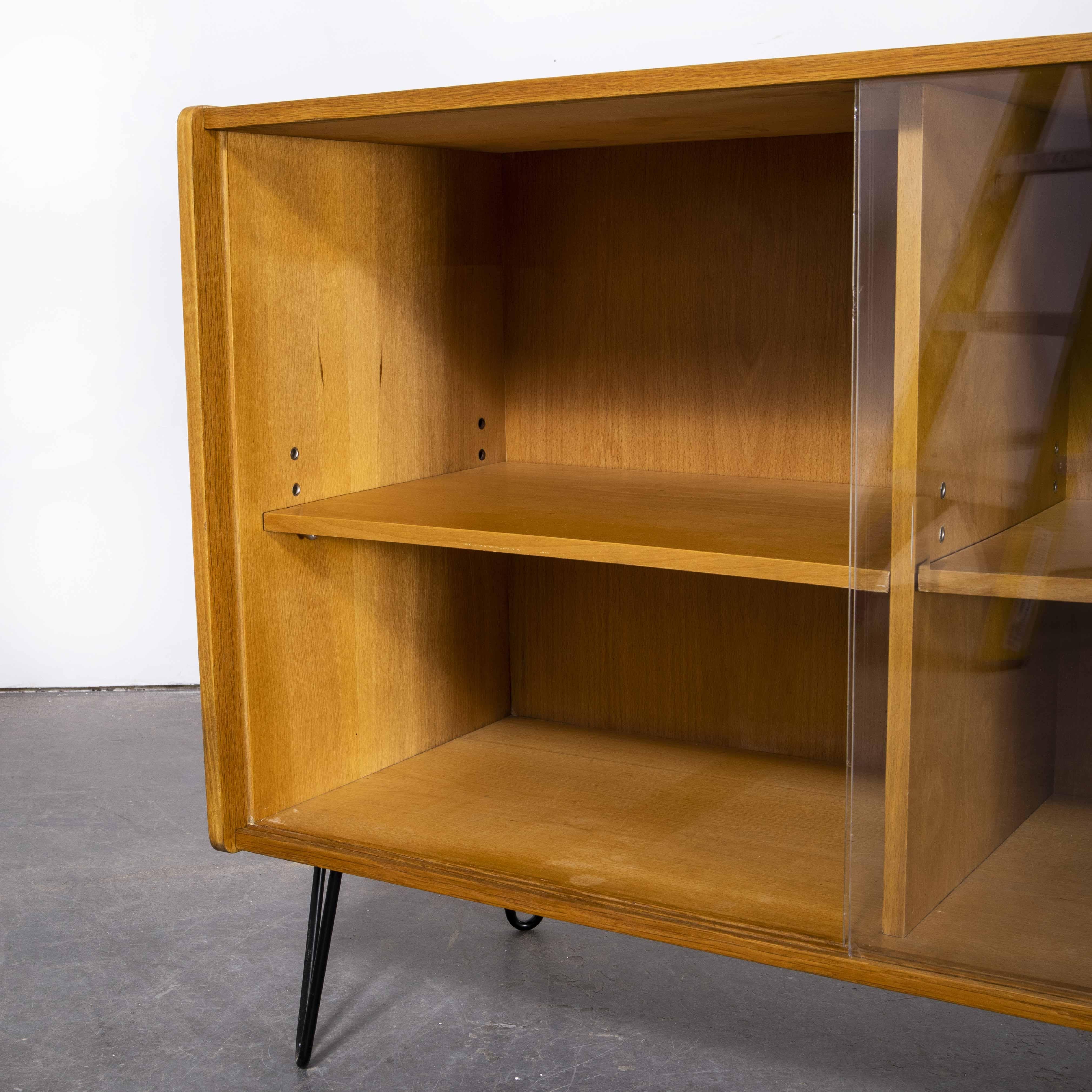 Czech 1950's Mid Century Open Small Cabinet by Interieur Praha