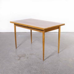 1950's Mid Century Rectangular Extending Dining Table