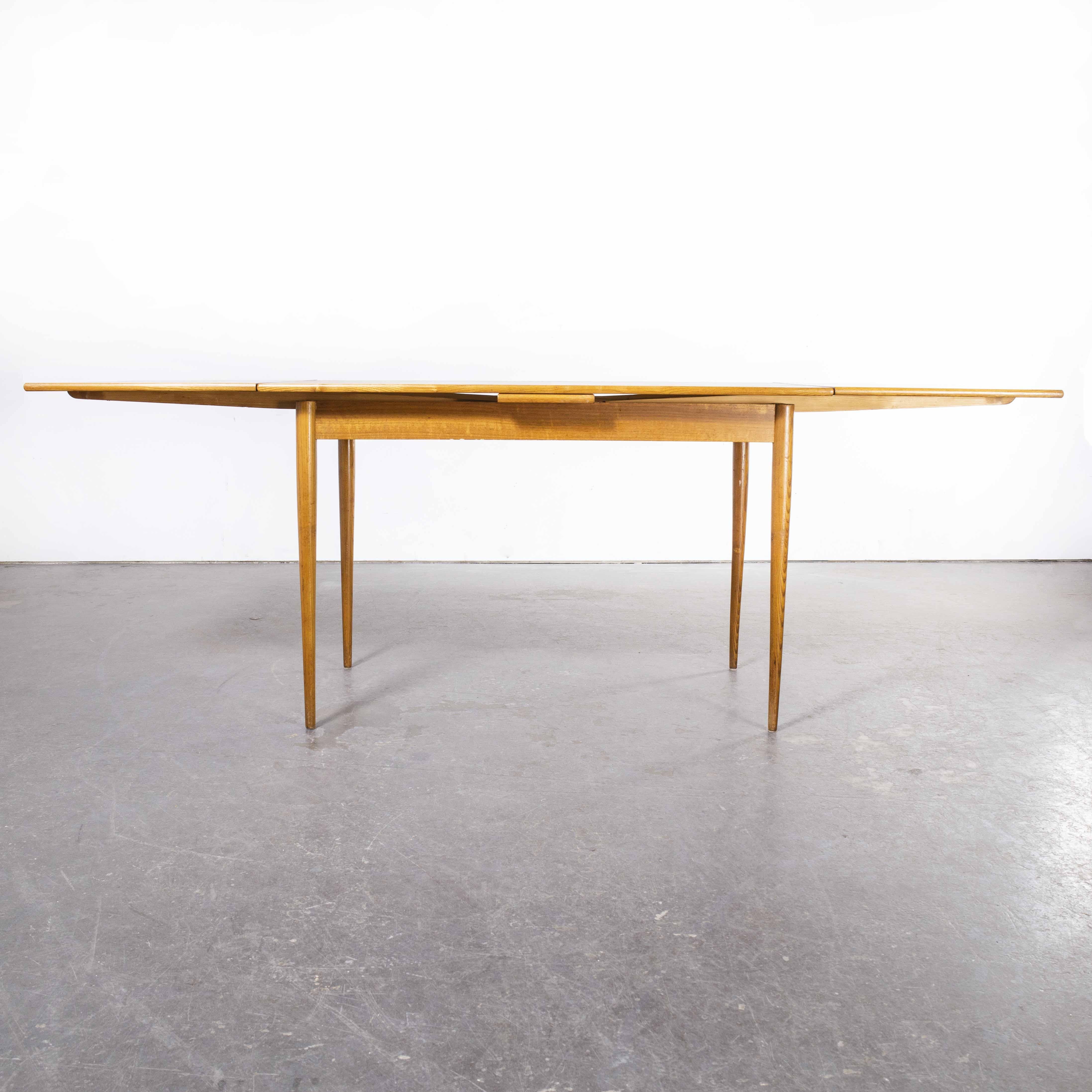 extendable vintage dining table