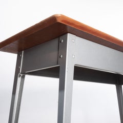 1950s Midcentury Slim Desk, Console Table by ESA James Leonard, Esavian