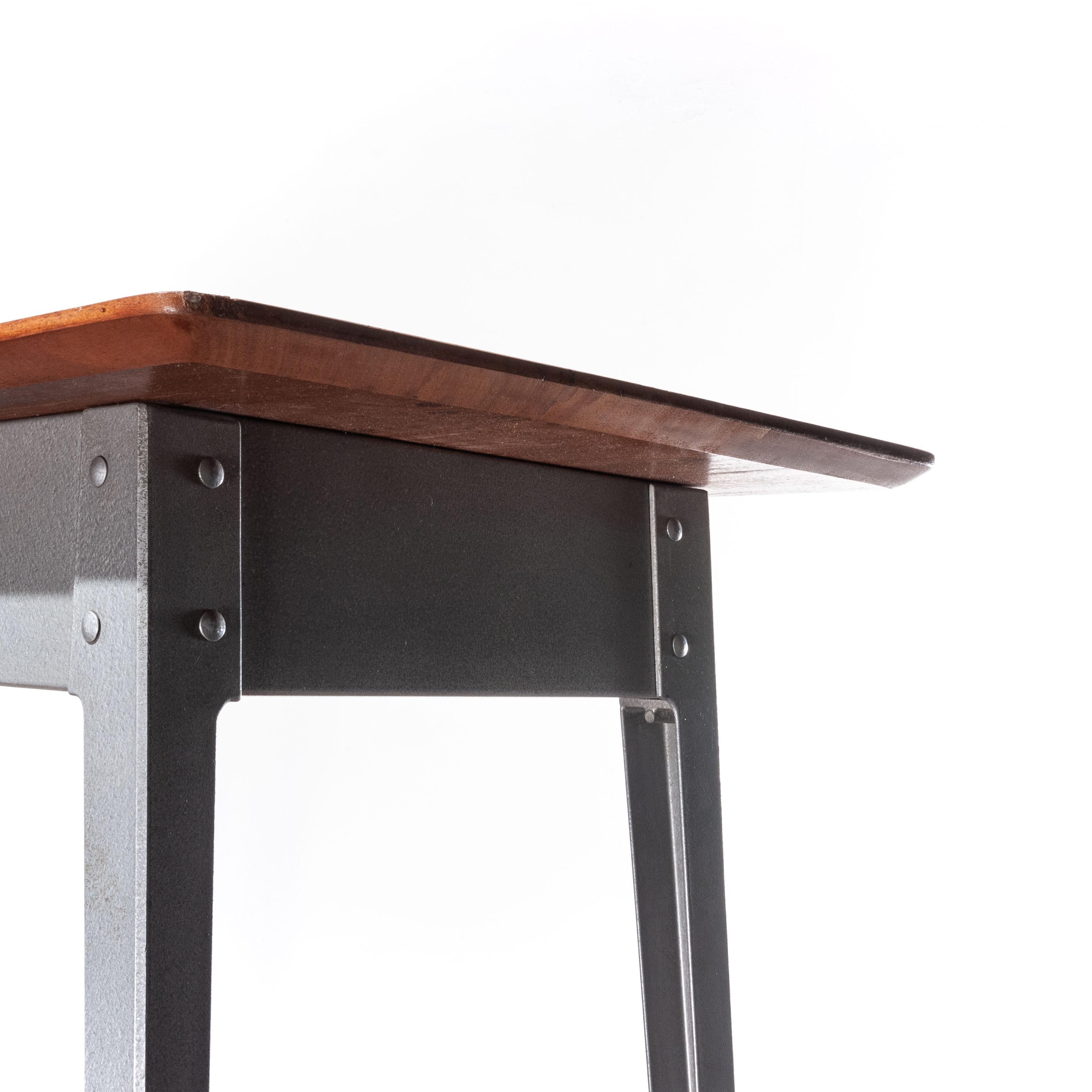 Mid-20th Century 1950s Midcentury Slim Desk, Console Table by ESA James Leonard, Esavian