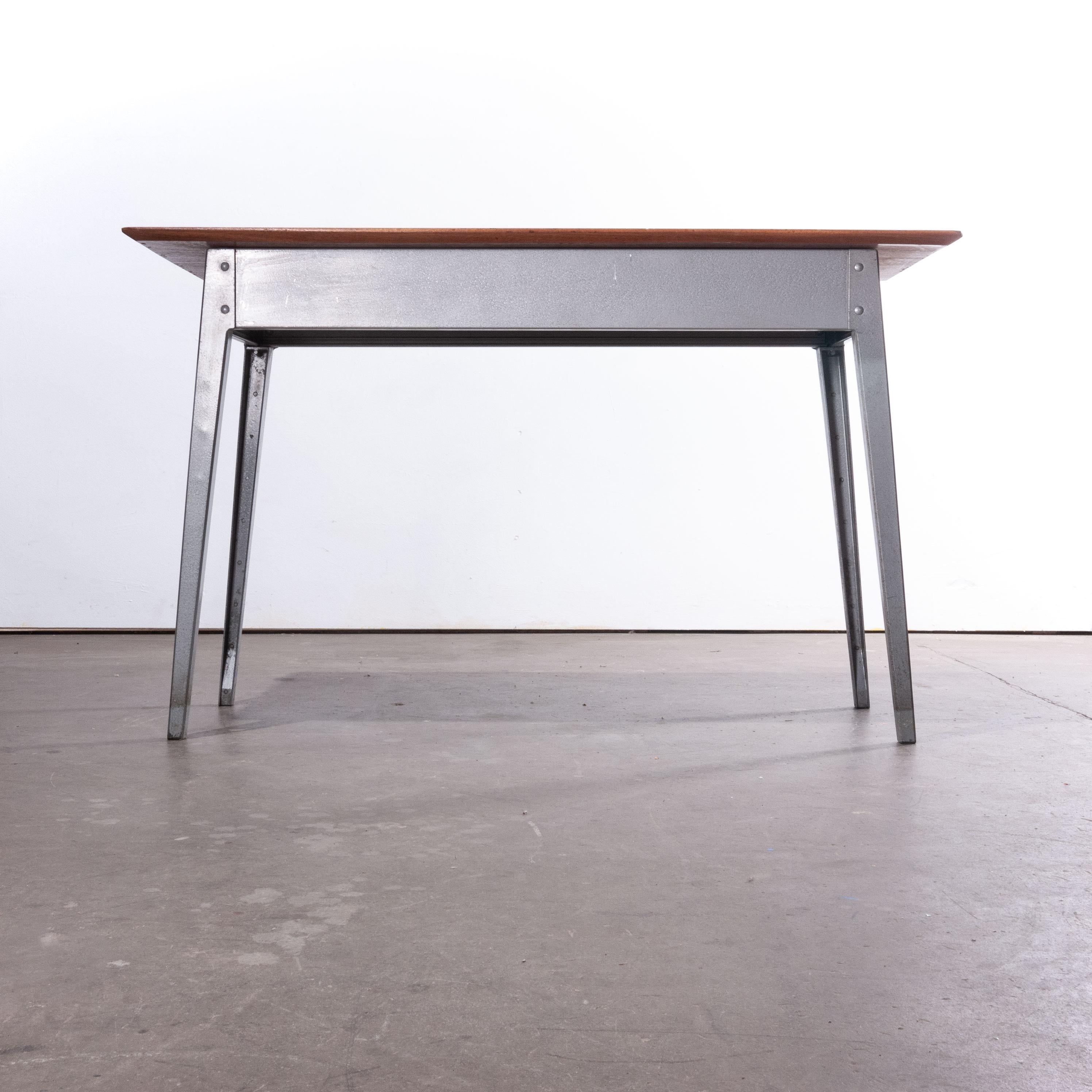 Mid-20th Century 1950s Midcentury Slim Desk, Console Table by ESA James Leonard, Esavian