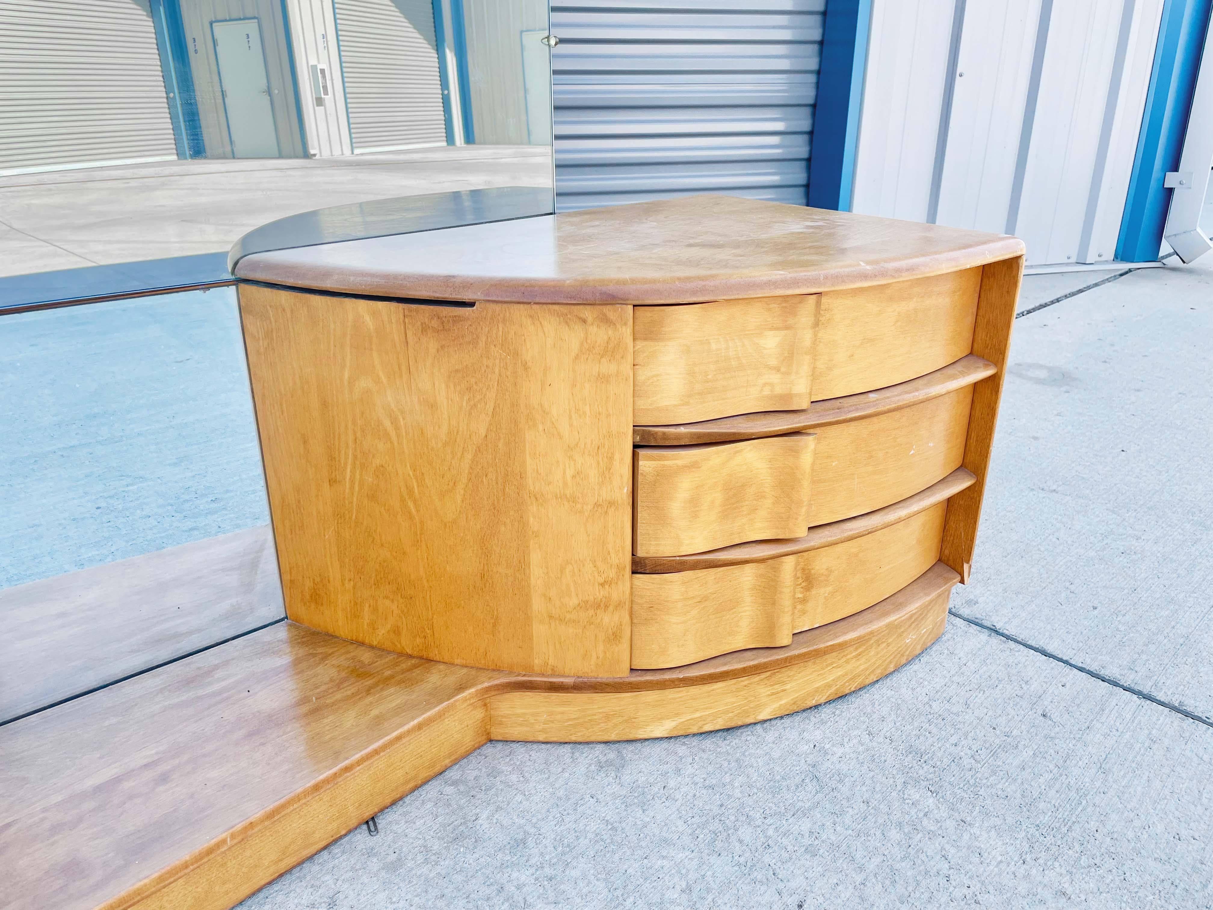 Vanity del Mid Century del 1950 di Heywood Wakefield in vendita 4