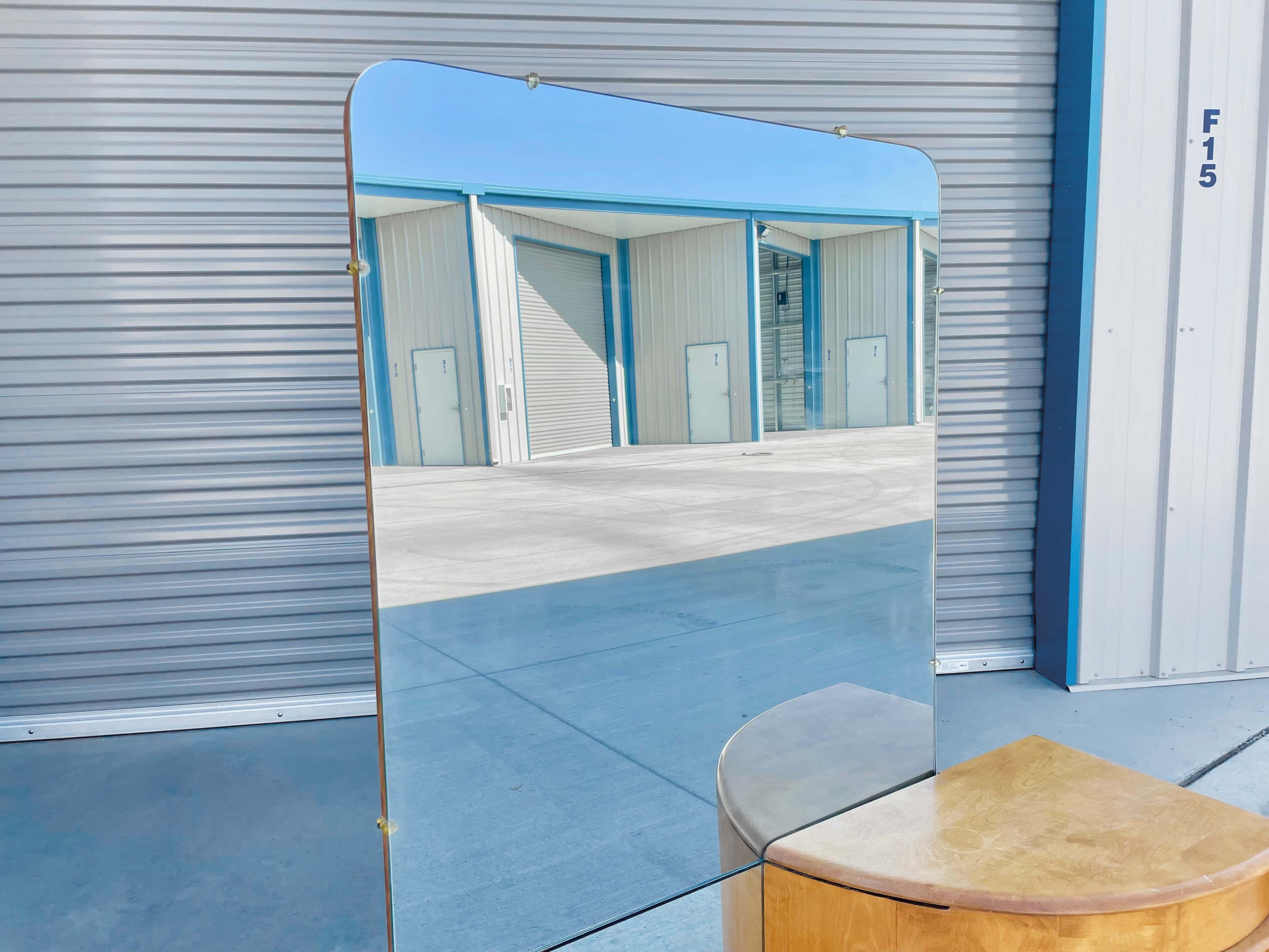 Vetro Vanity del Mid Century del 1950 di Heywood Wakefield in vendita