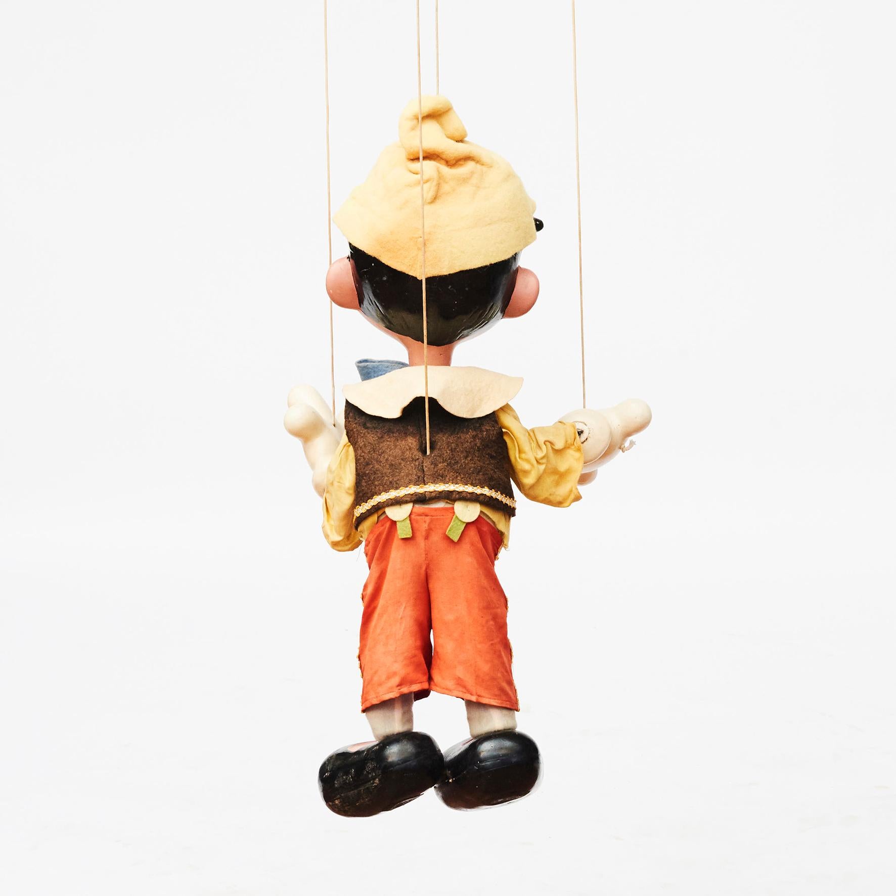 vintage pinocchio puppet