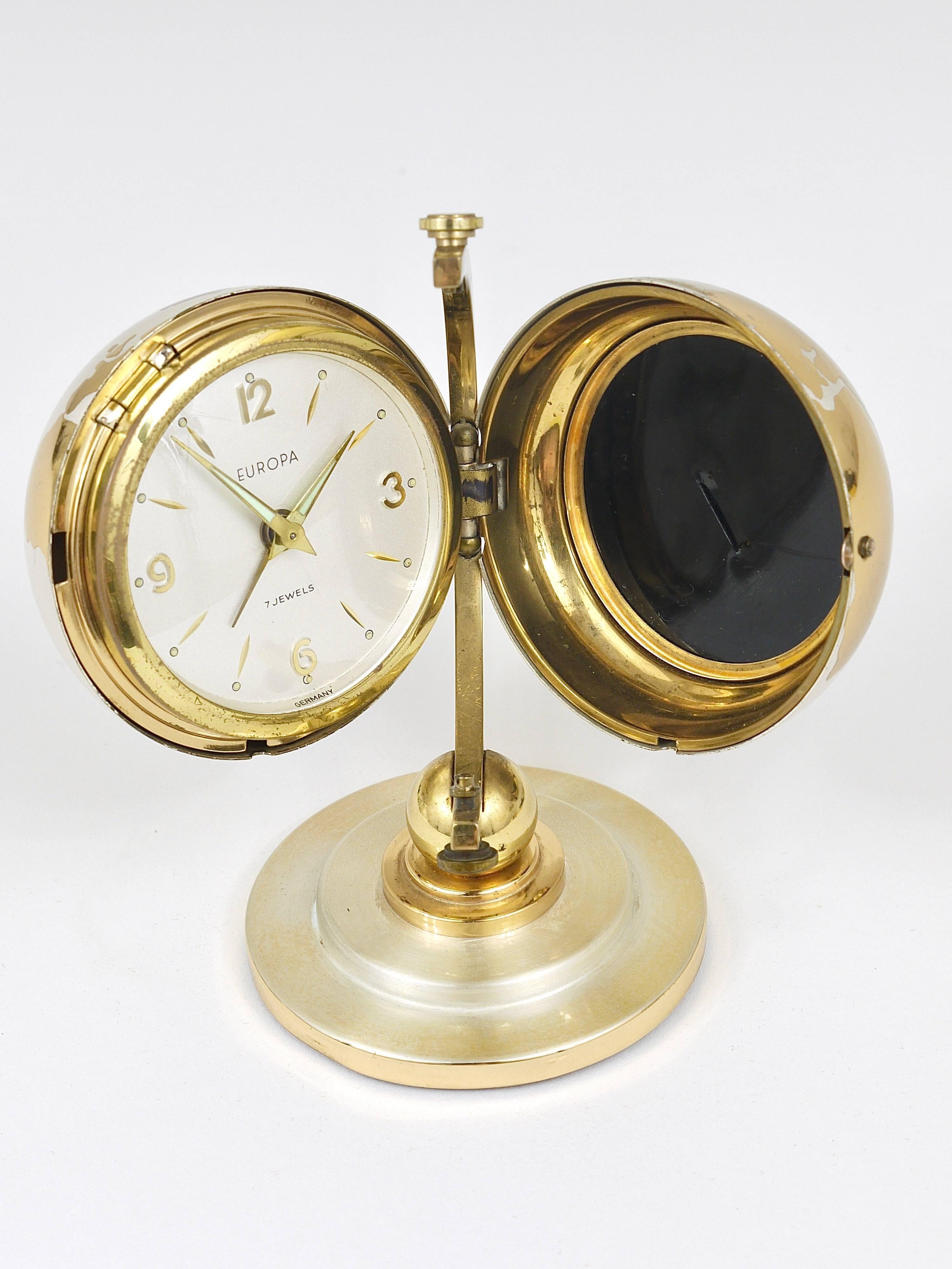 globe clocks germany
