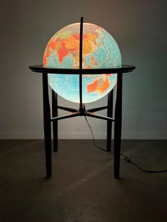 Midcentury Modern Globe Lamp / Light