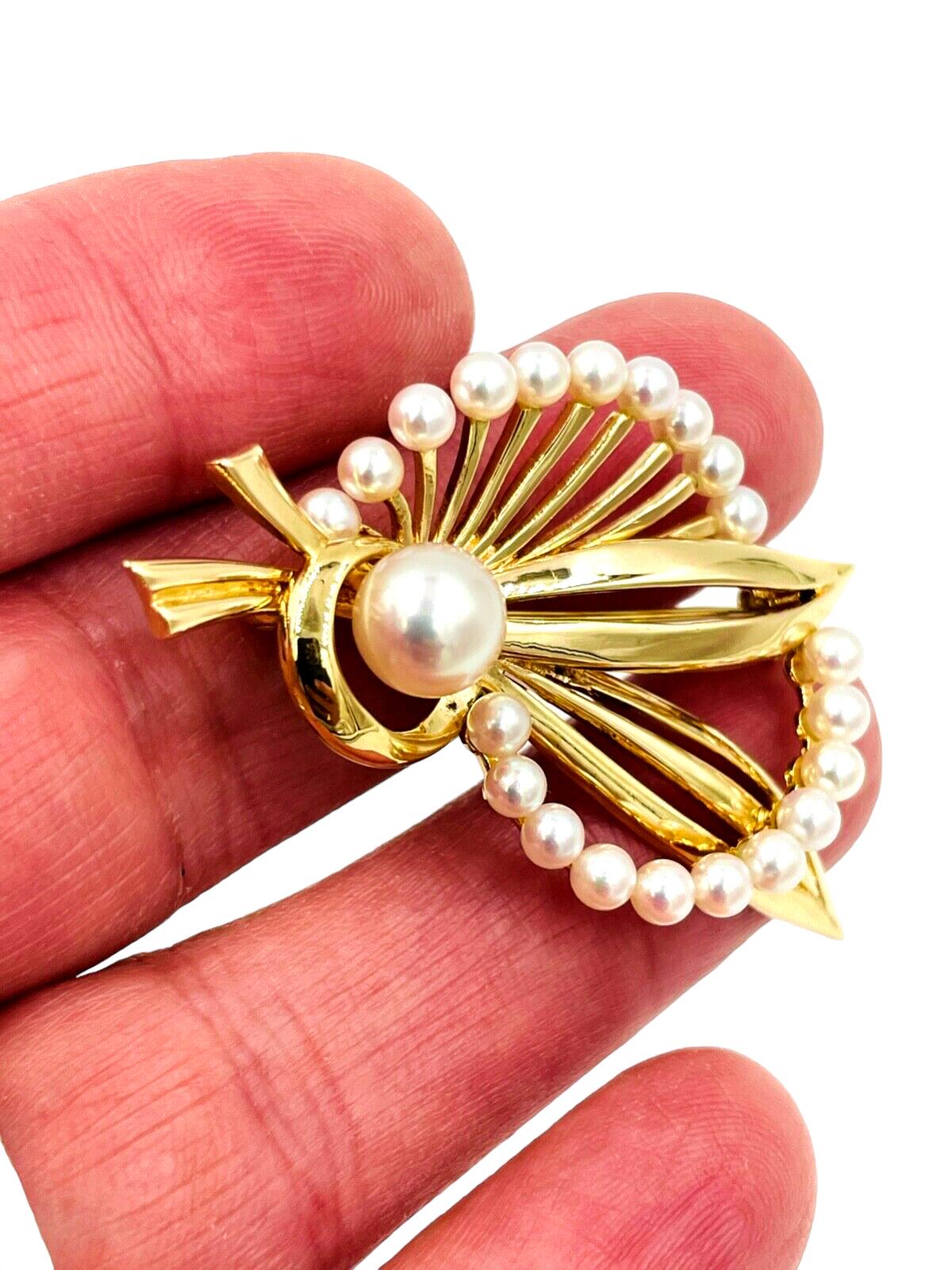 vintage mikimoto pearls