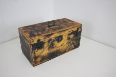 1950s Military Suitcase with Name, Czechoslovakia