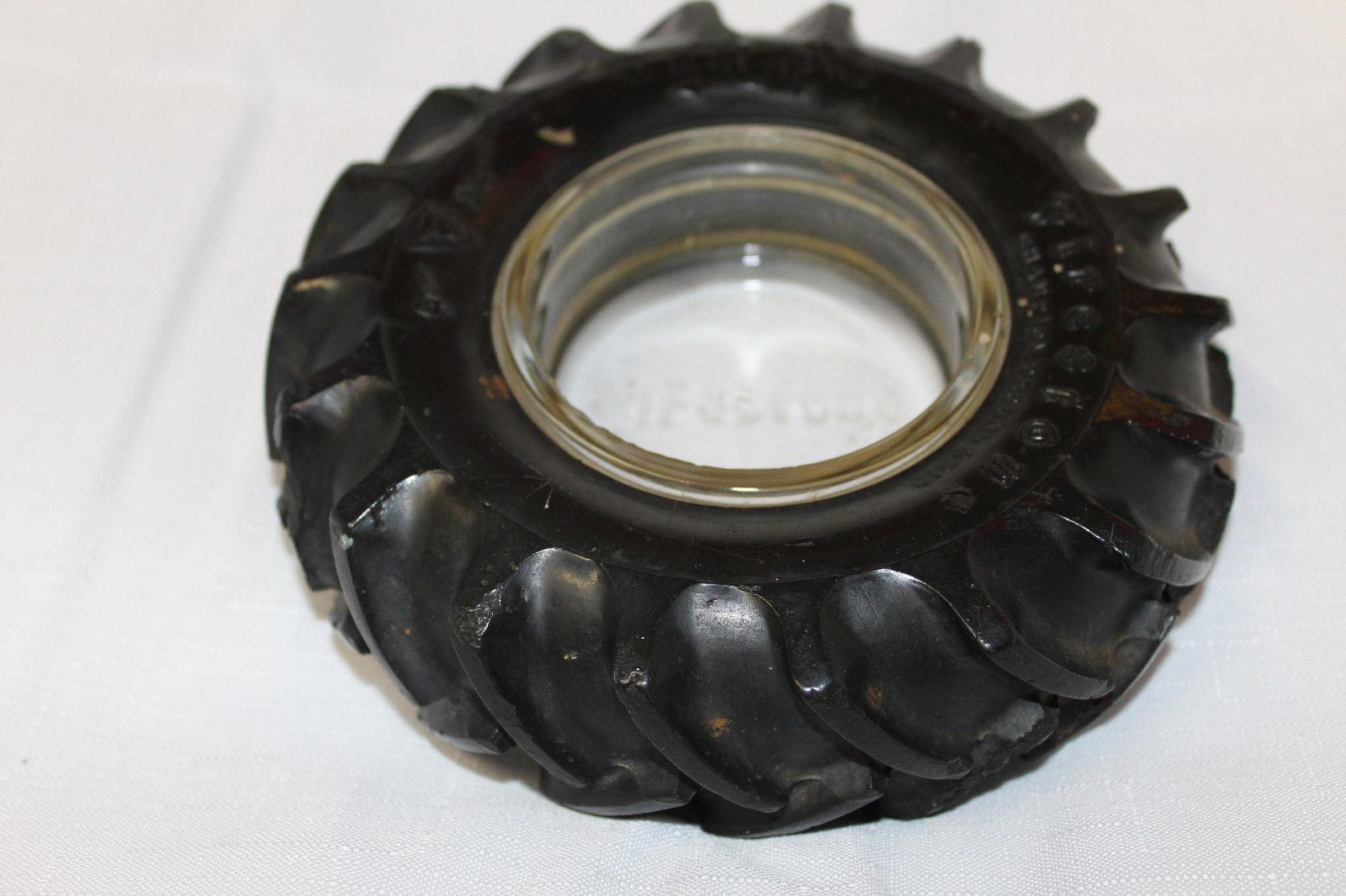 The date when rubber tire ashtrays were first introduced is unknown, but very likely it was in the 1920s. Their method of production is by molds and that form of rubber technology came into wide use by novelty makers during the Roaring 20s. Branded