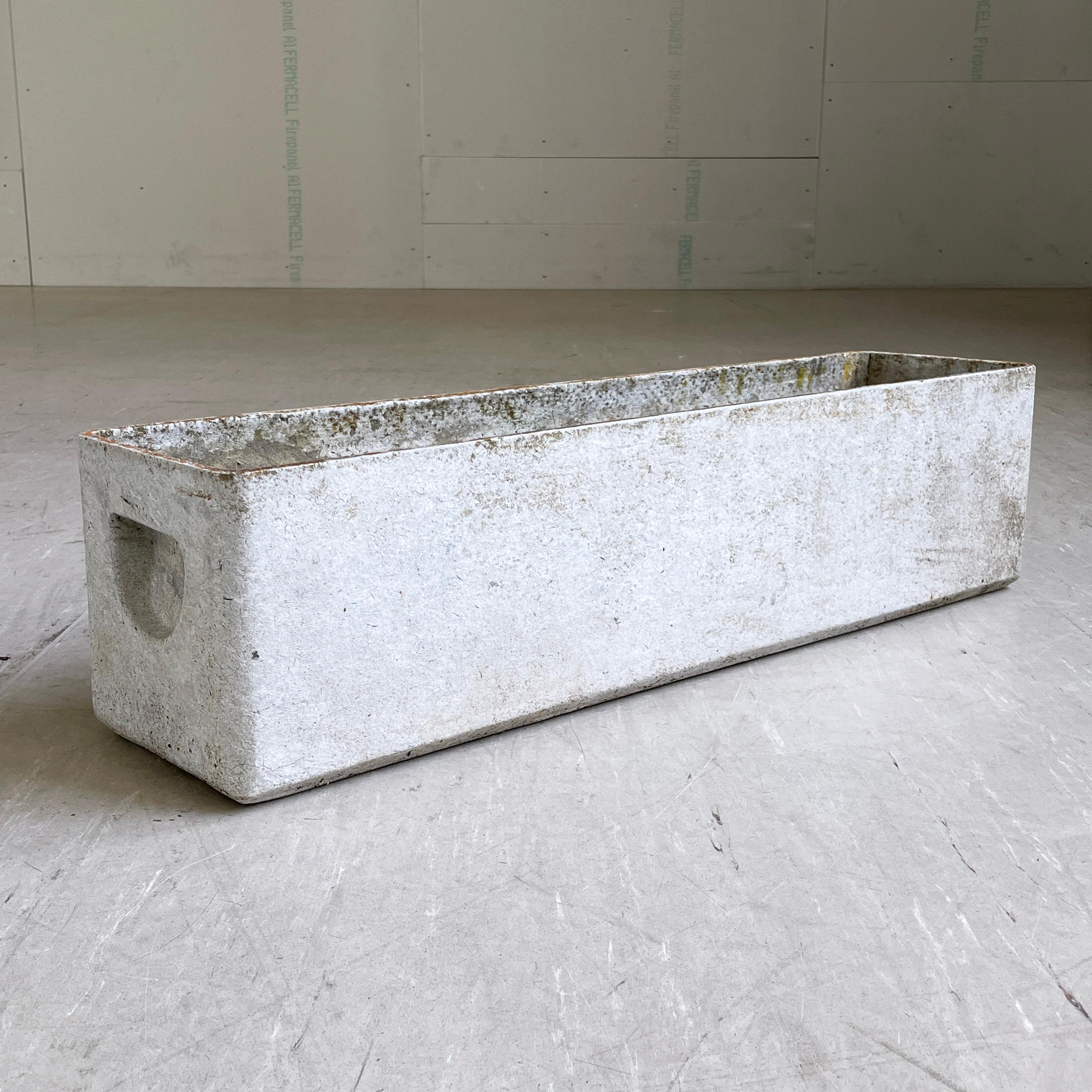 1950's minimalist planter by Swiss designer, Willy Guhl for Eternit AG - No. 3 4