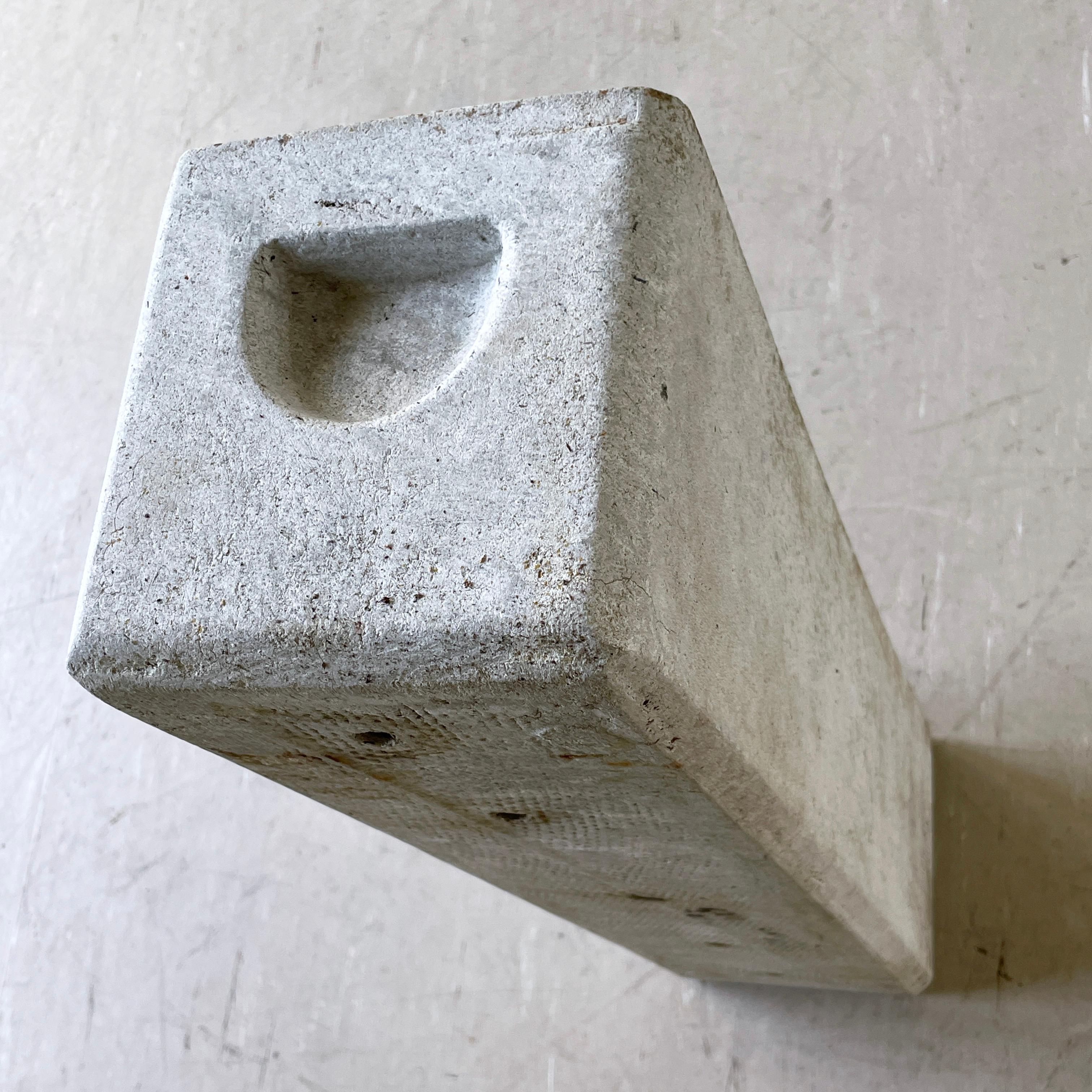 Concrete 1950's minimalist planter by Swiss designer, Willy Guhl for Eternit AG - No. 3